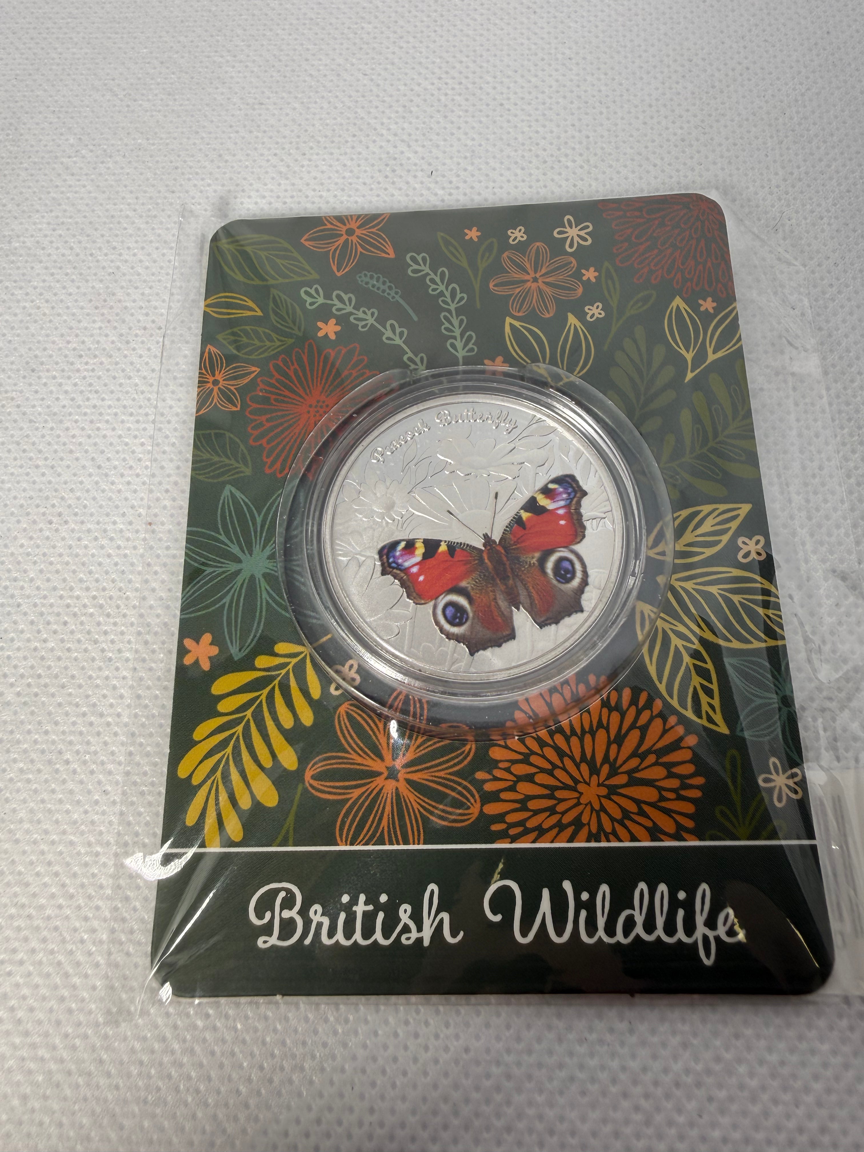 British wildlife collection - Various Fine 999 Plated Silver Coins