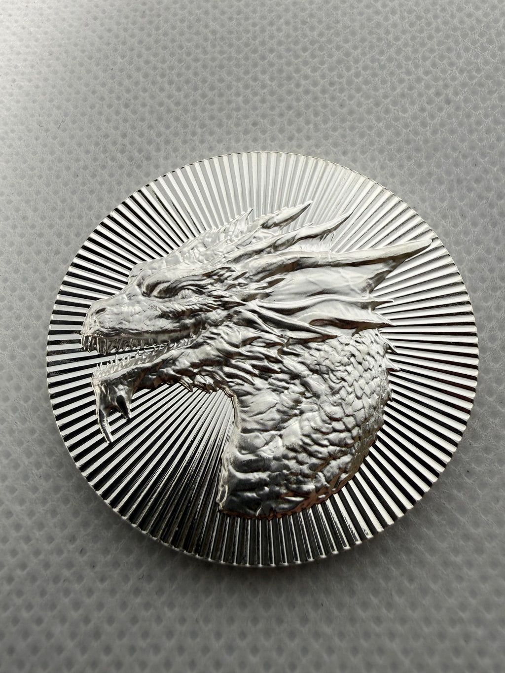 Scottsdale Mint Dragon Stacker 1 oz Fine 999 Silver Round