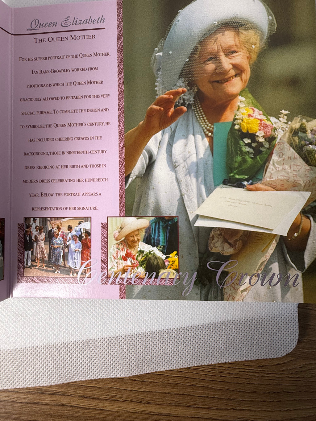 2000 Royal Mint Queen Mother Centenary Crown £5 Five Pound Coin BUNC in Presentation Pack