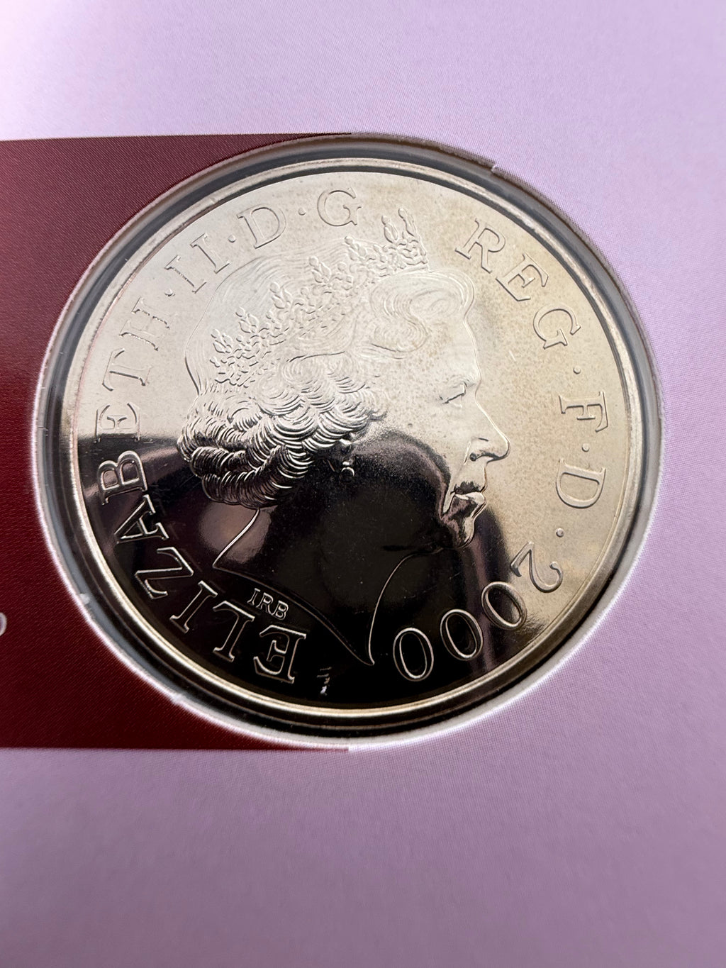 2000 Royal Mint Queen Mother Centenary Crown £5 Five Pound Coin BUNC in Presentation Pack