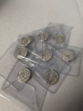 Outlaw Mint 1 gram Fine 999 Silver Round Bullion in Flip