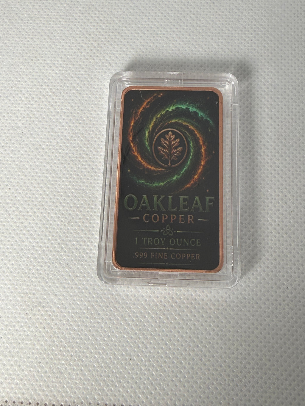 4 Nations - Surtur / Fire Lord with Nation top and Ball 1 oz Fine Copper Bar in Capsule New - Rare - Limited Mintage
