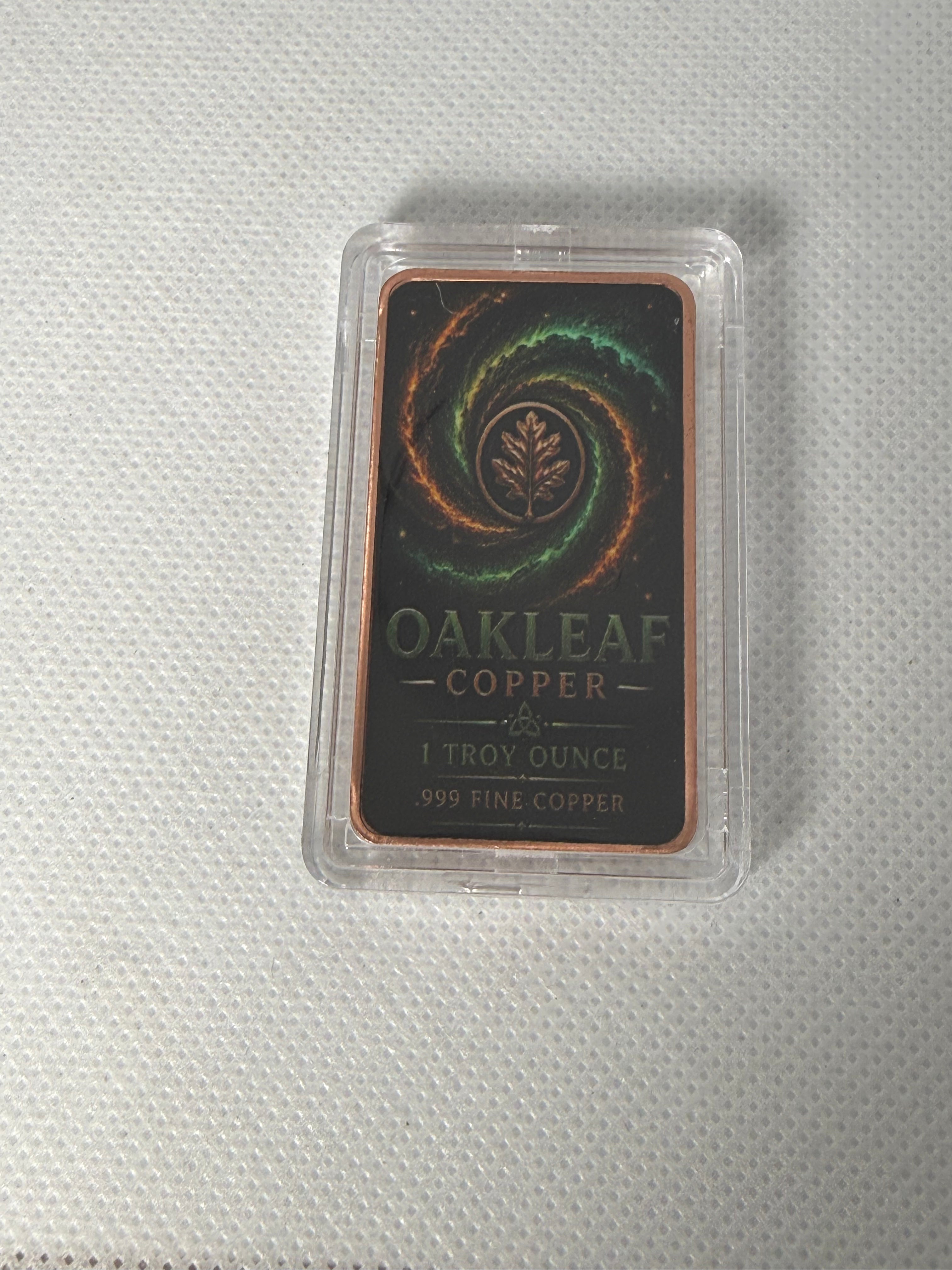 4 Nations - Surtur / Fire Lord with Nation top and Ball 1 oz Fine Copper Bar in Capsule New - Rare - Limited Mintage