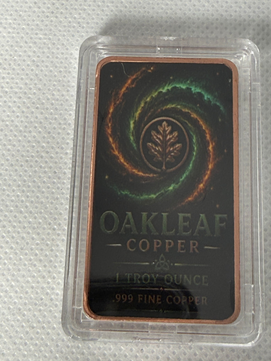 4 Nations - Surtur / Fire Lord with Nation top and Ball 1 oz Fine Copper Bar in Capsule New - Rare - Limited Mintage