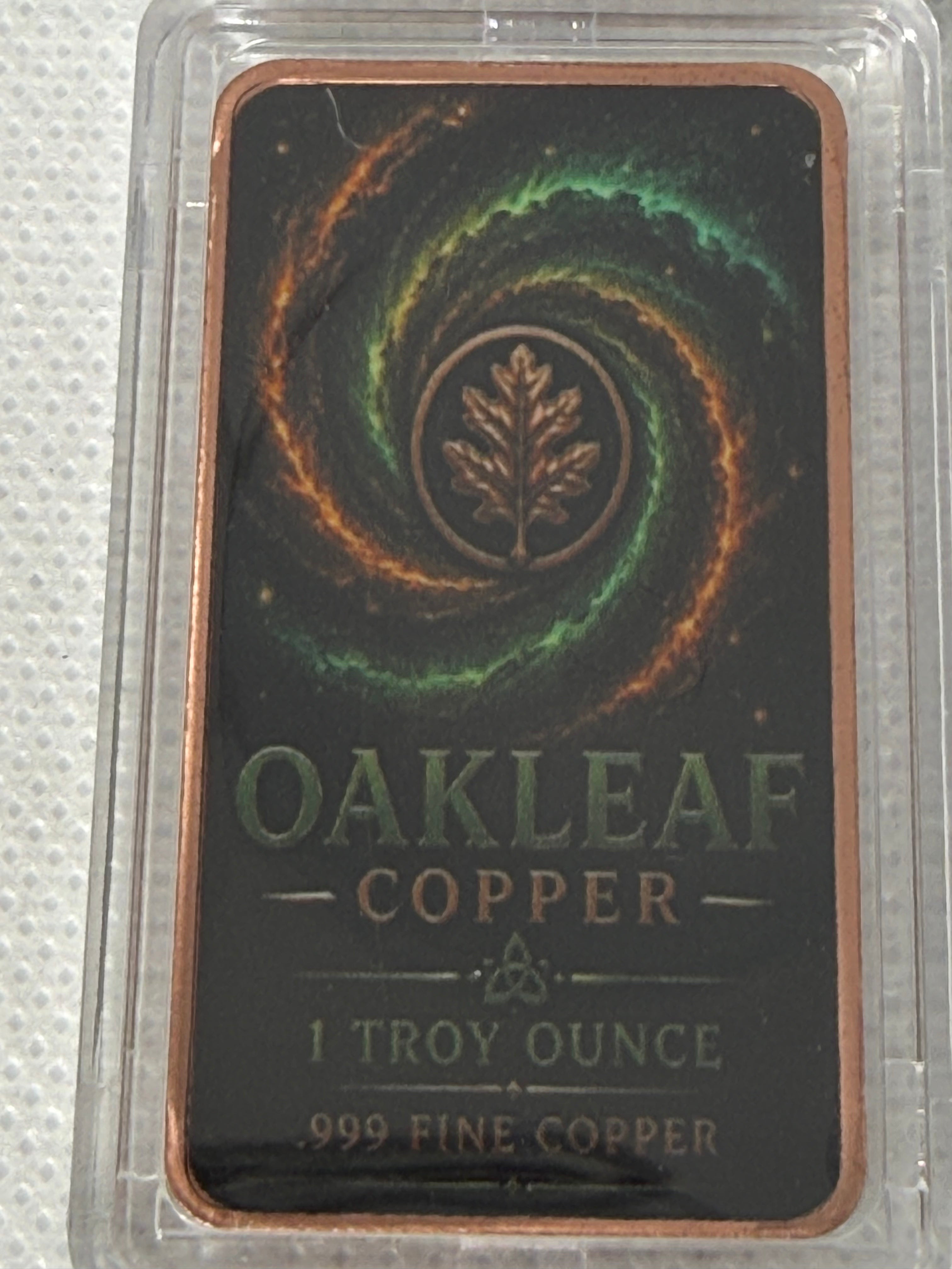 4 Nations - Surtur / Fire Lord with Nation top and Ball 1 oz Fine Copper Bar in Capsule New - Rare - Limited Mintage