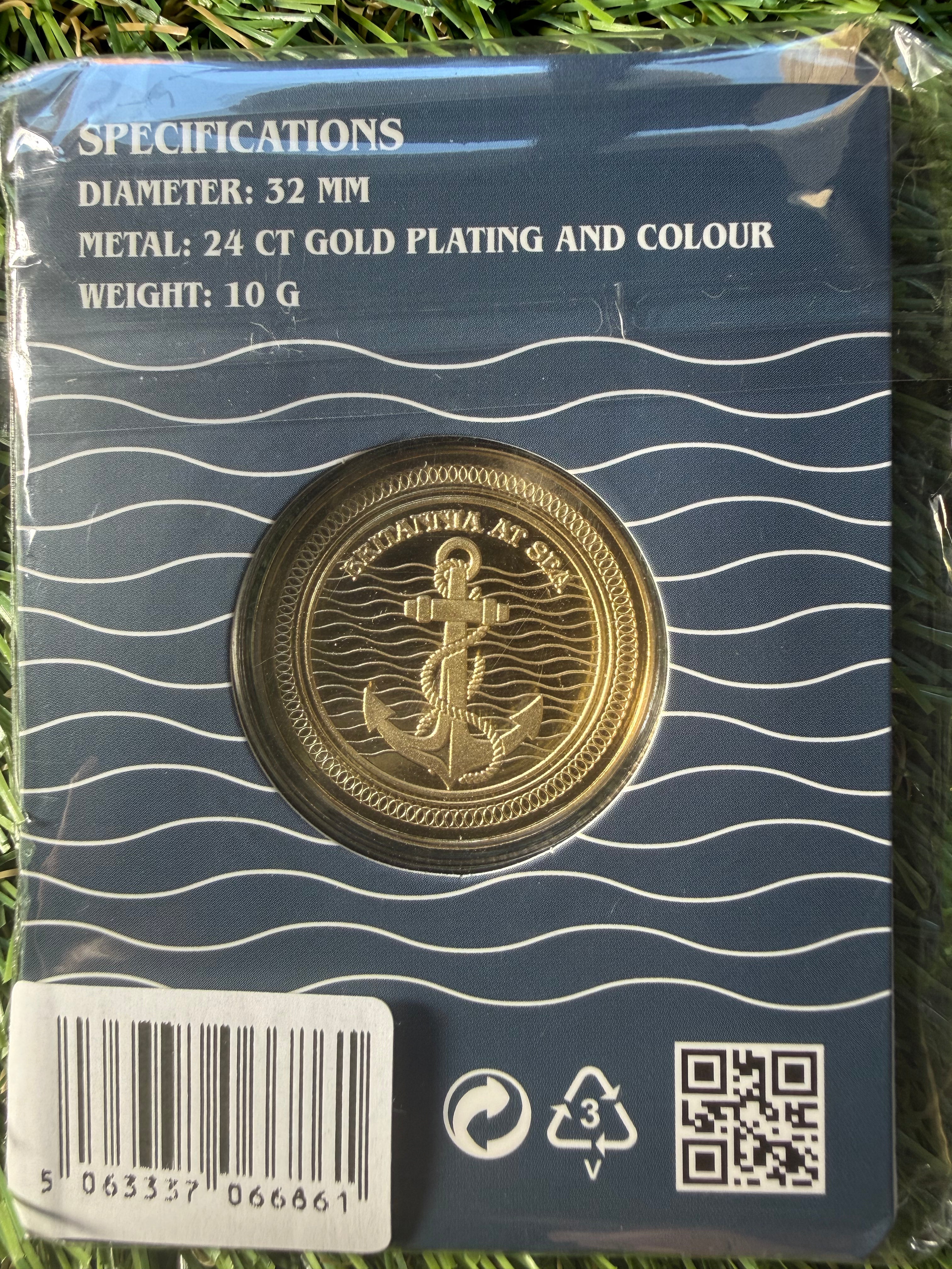Britannia at Sea Gold Plated with Colour Coin Collection 2026