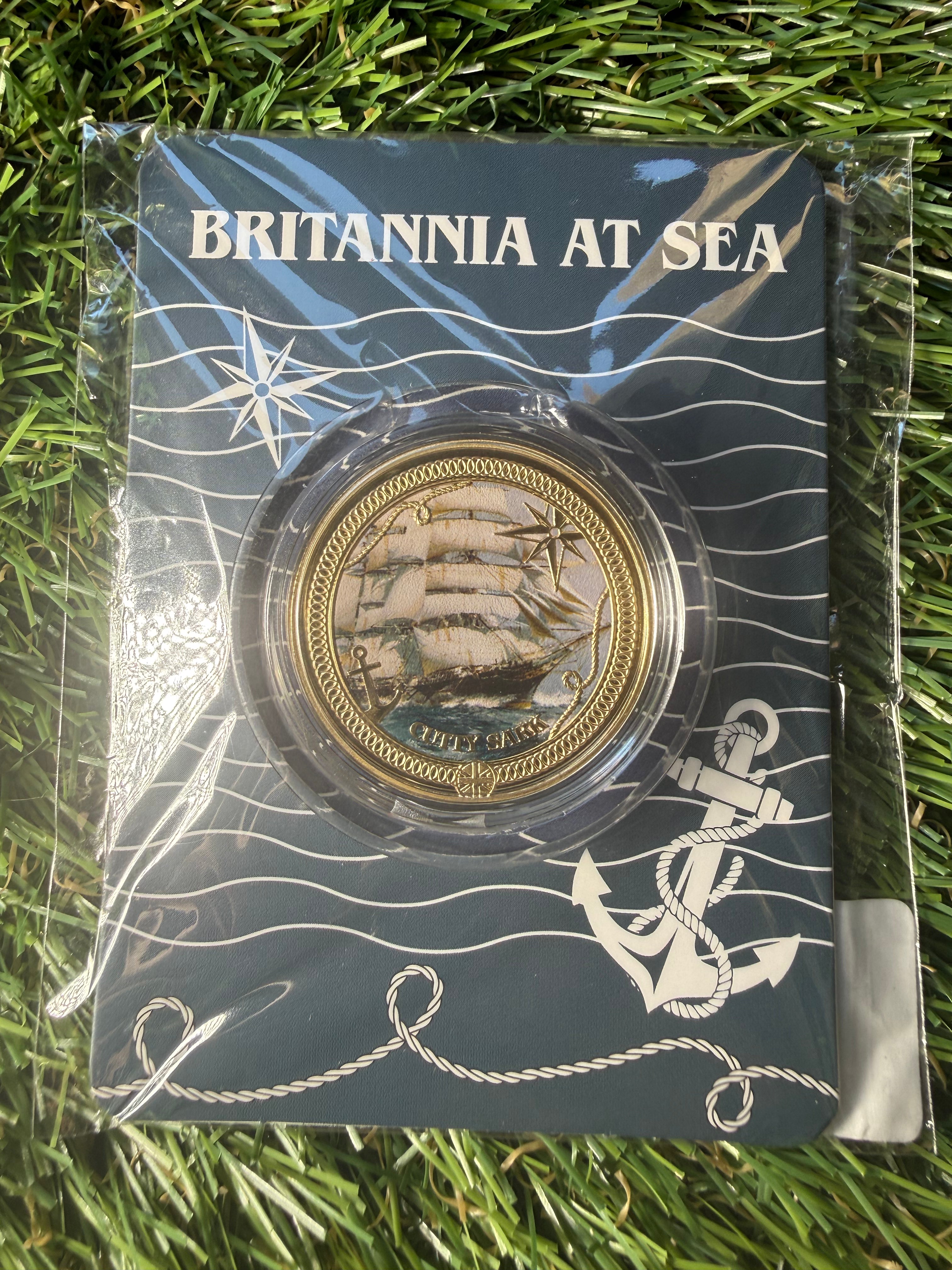 Britannia at Sea Gold Plated with Colour Coin Collection 2026