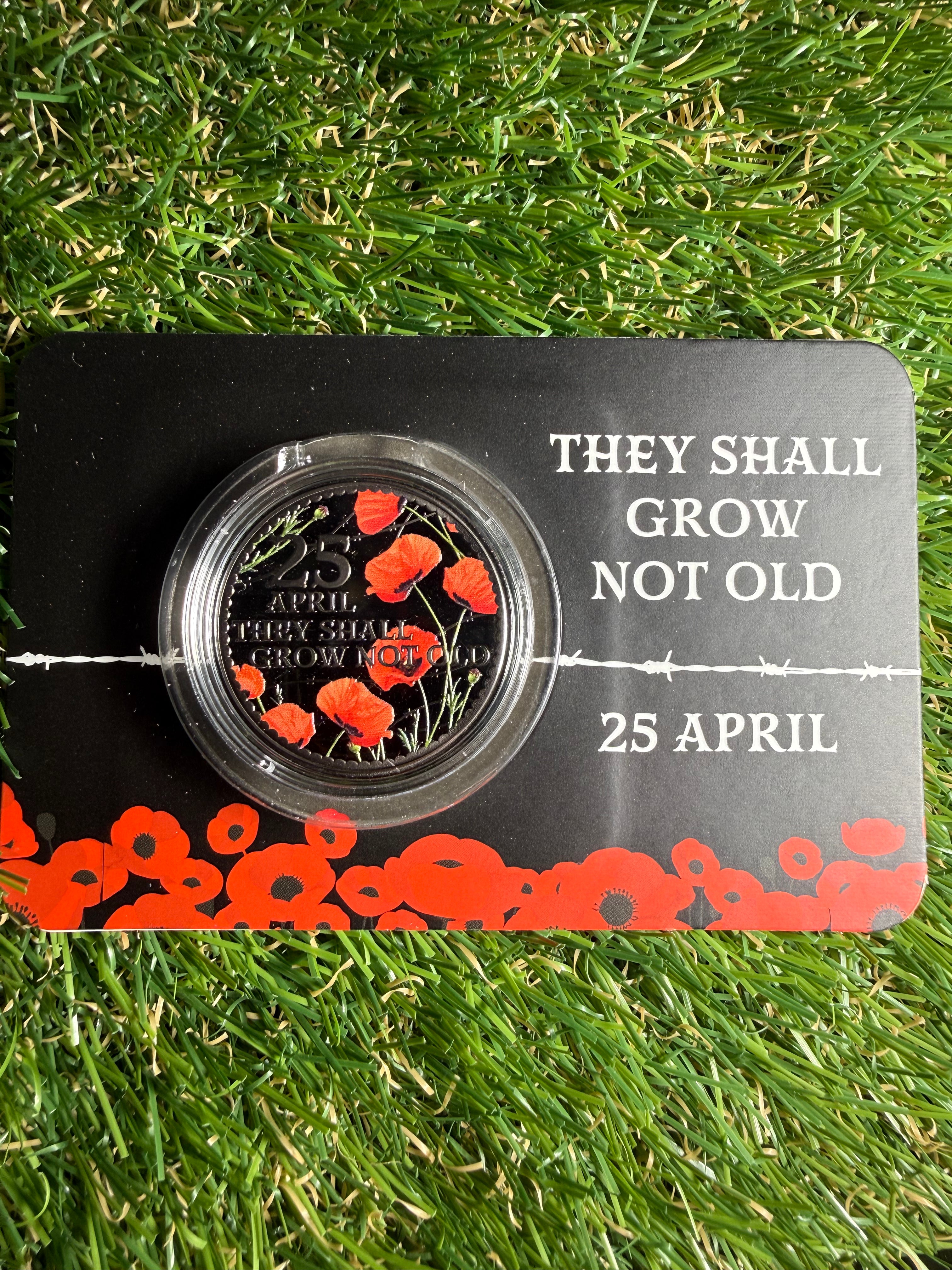 2026- Gallipoli Remembrance - 'They Shall Grow Not Old' Limited Edition BU Coin