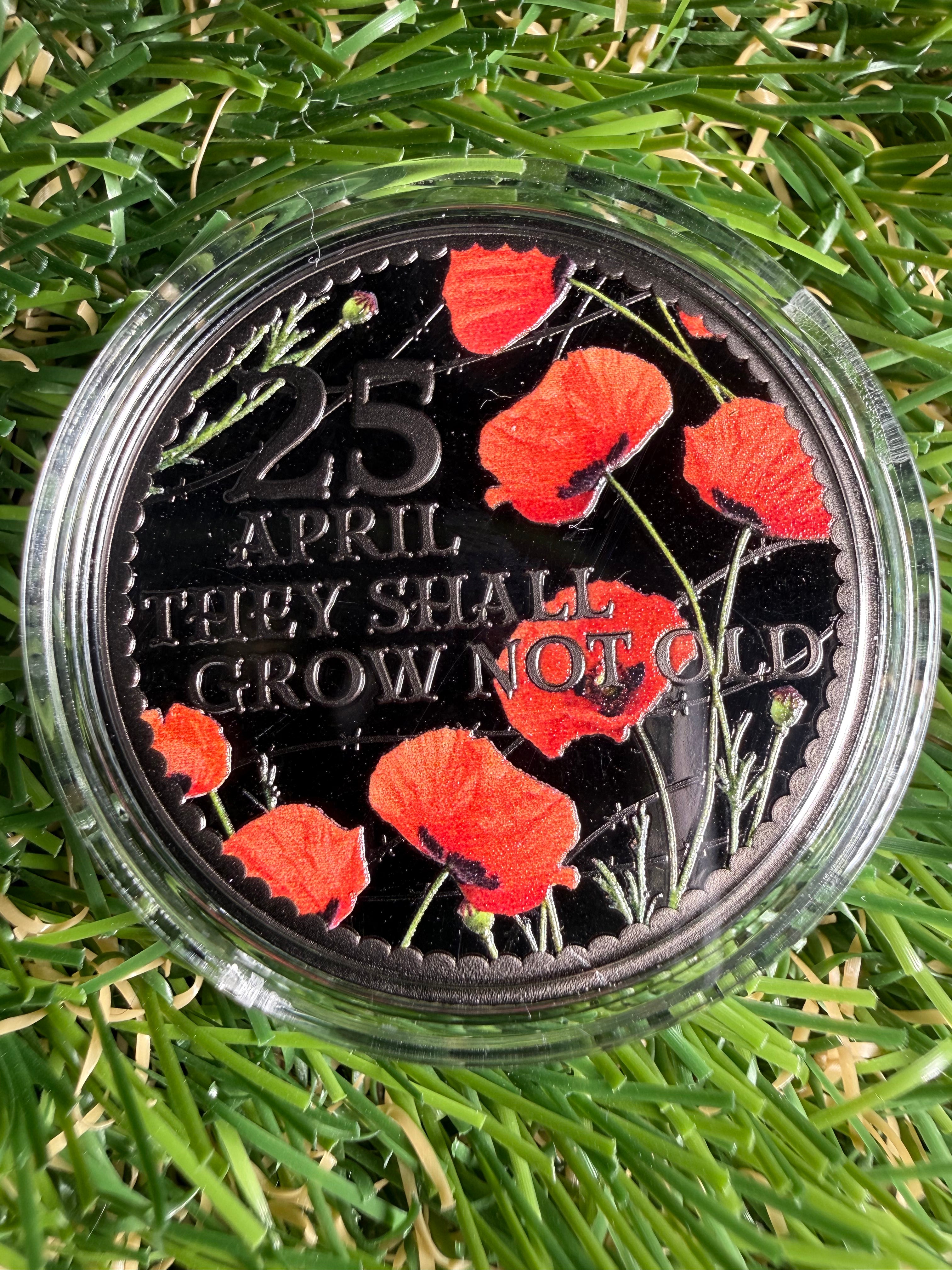 2026- Gallipoli Remembrance - 'They Shall Grow Not Old' Limited Edition BU Coin
