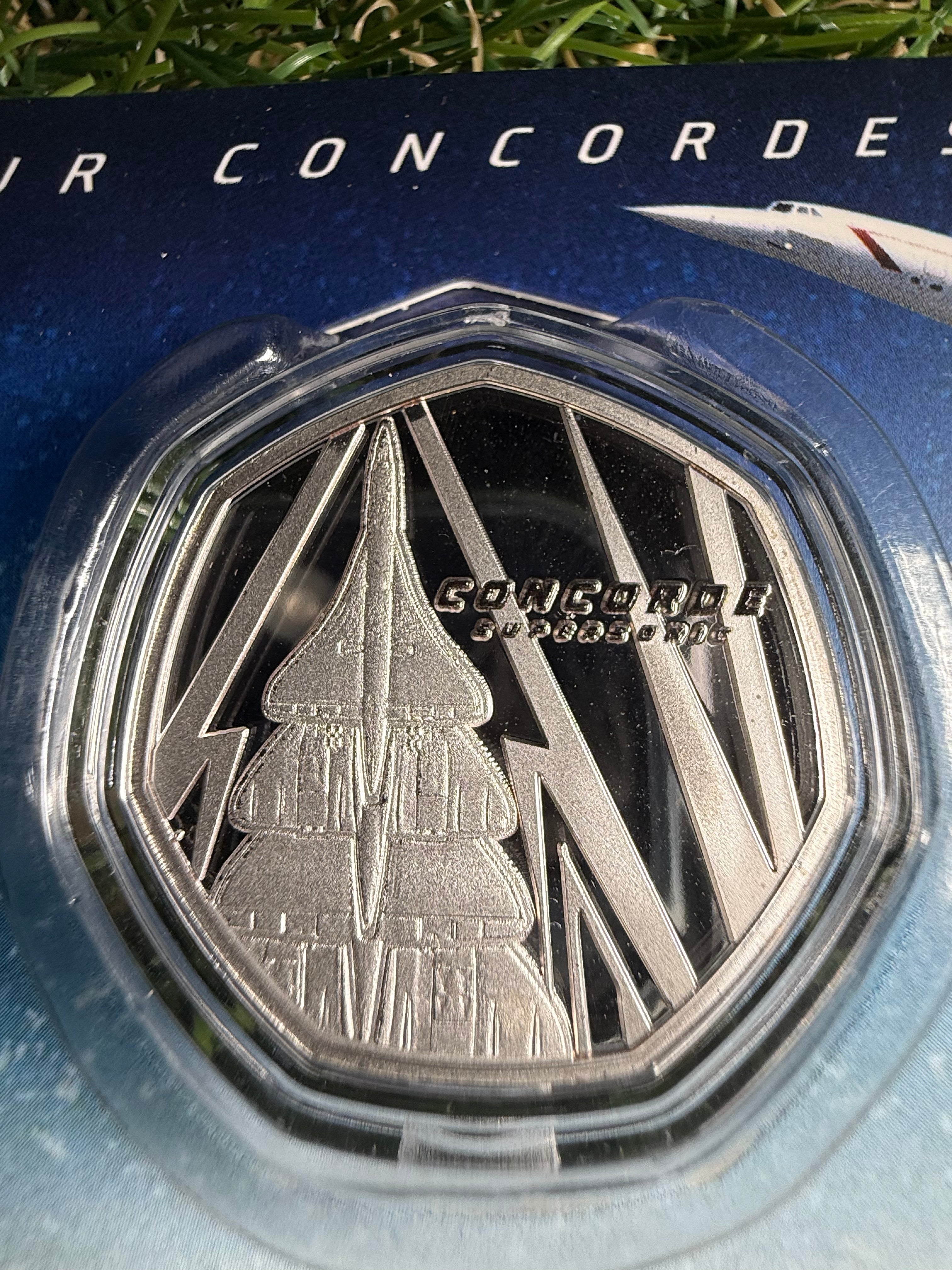 Concorde 40th Anniversary of the Christmas Eve Flight coin in presentation pack 2026