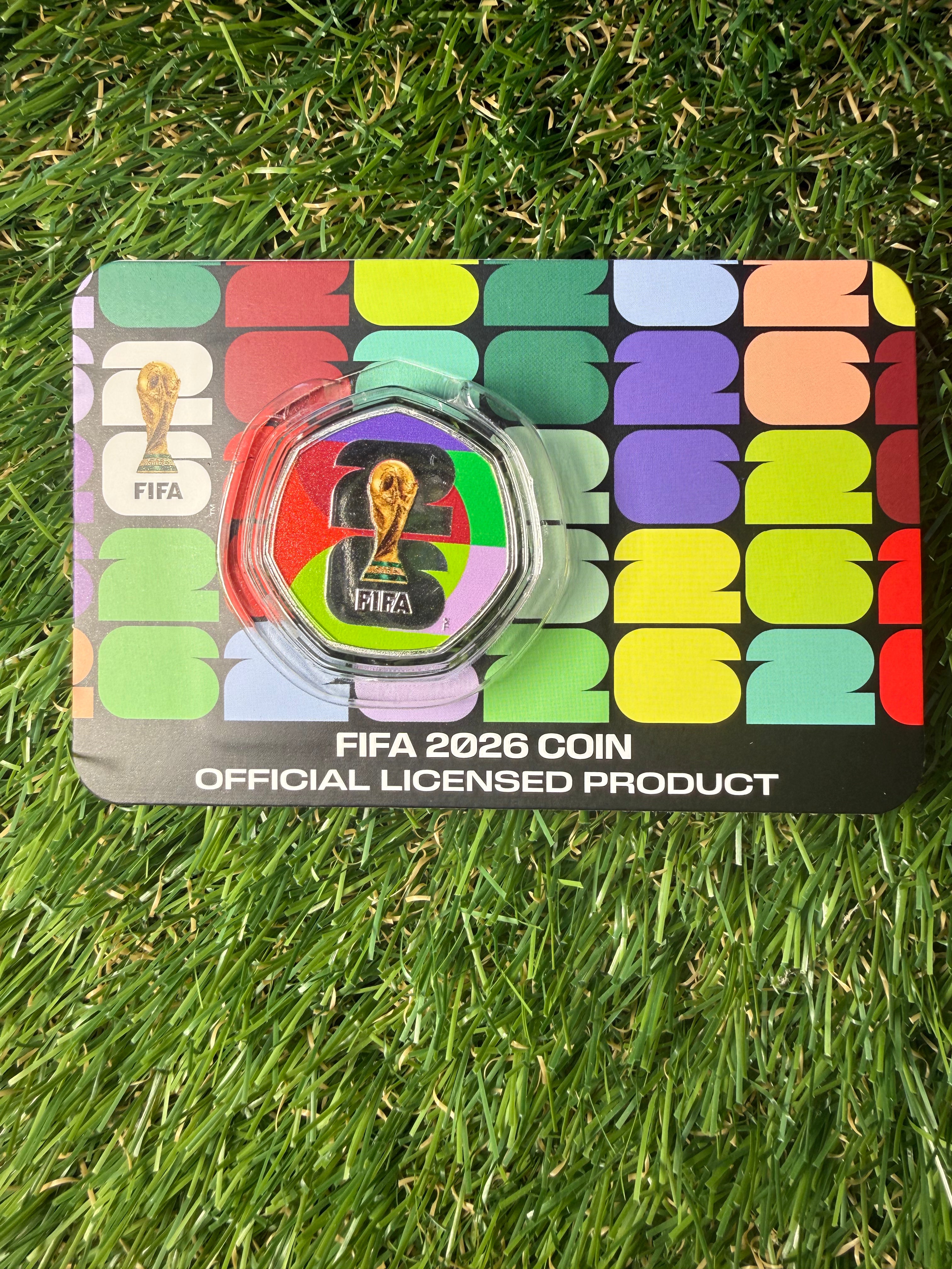 FIFA World Cup 2026 official 50 Cent Coin Limited Edition to 4999