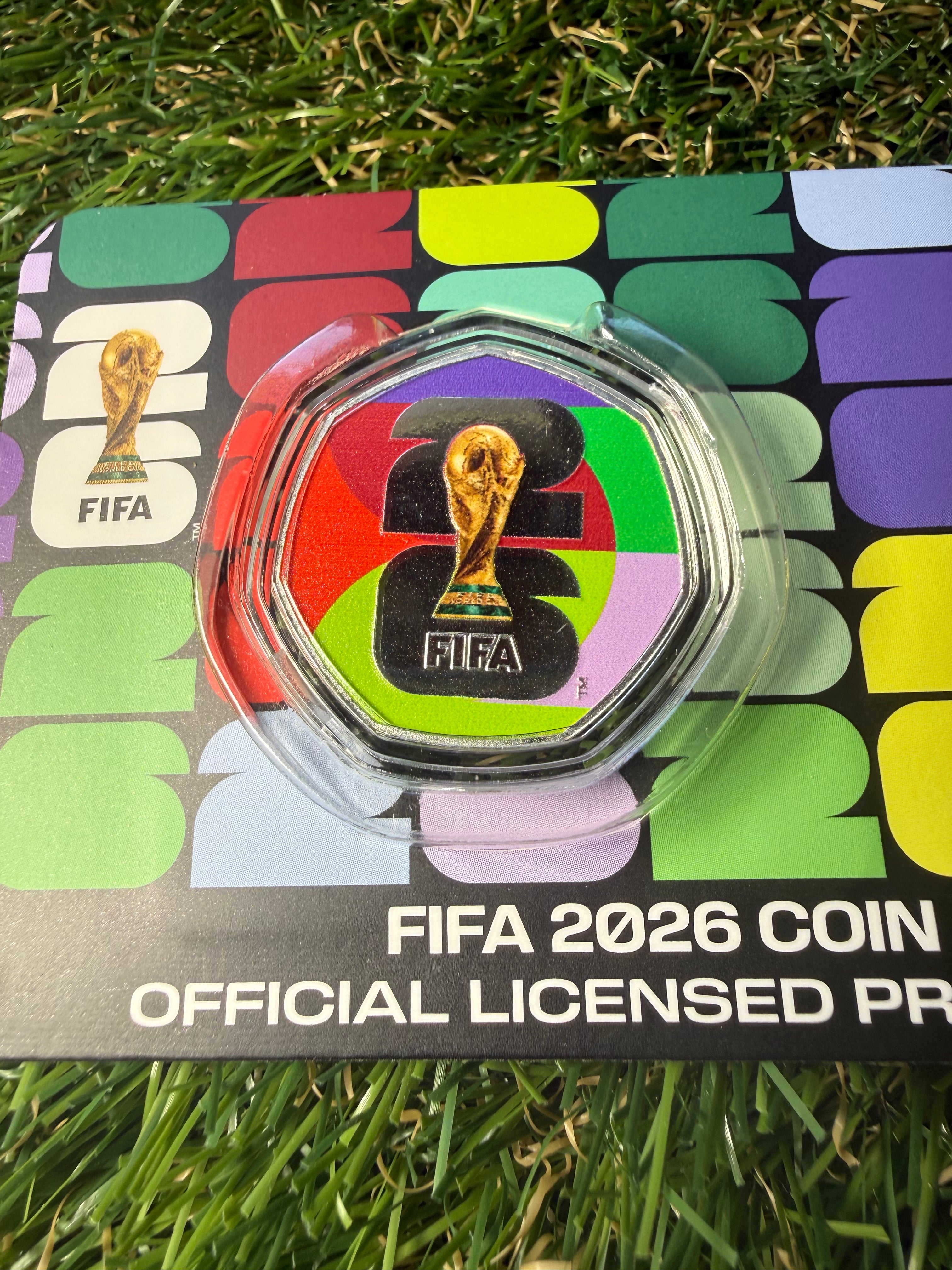 FIFA World Cup 2026 official 50 Cent Coin Limited Edition to 4999