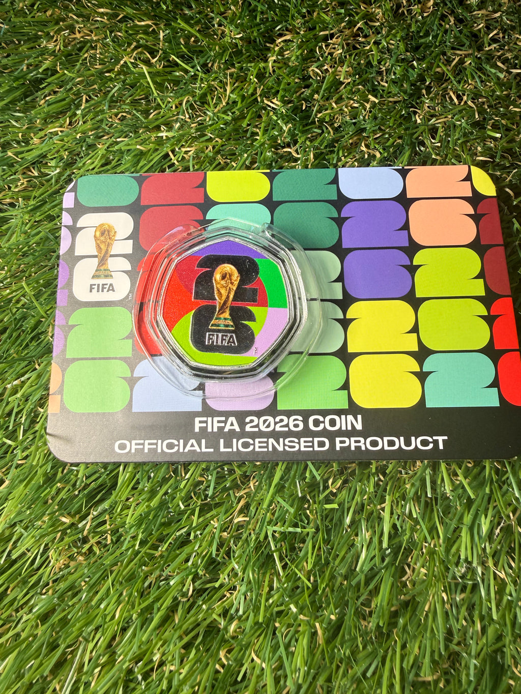 FIFA World Cup 2026 official 50 Cent Coin Limited Edition to 4999