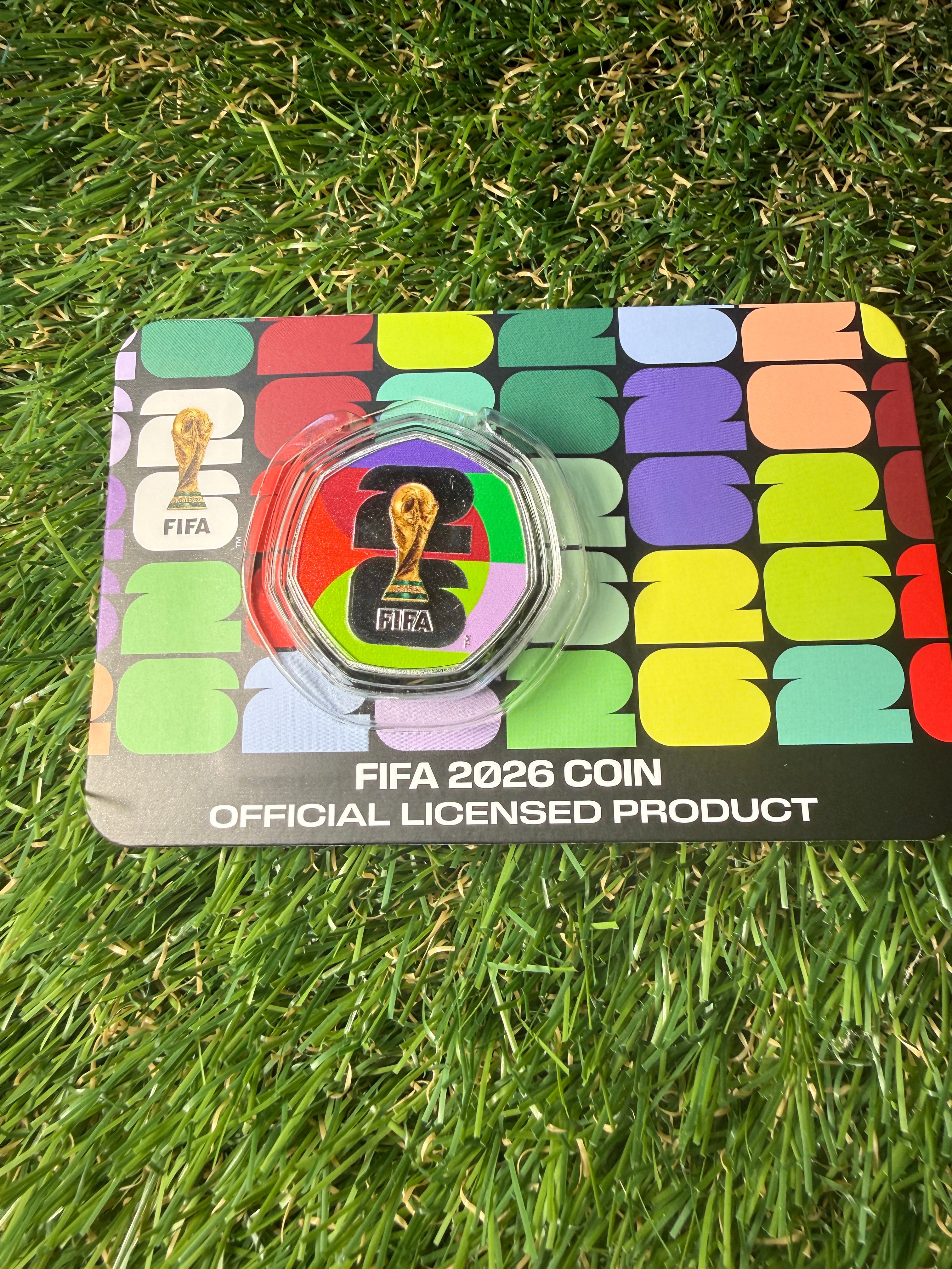FIFA World Cup 2026 official 50 Cent Coin Limited Edition to 4999