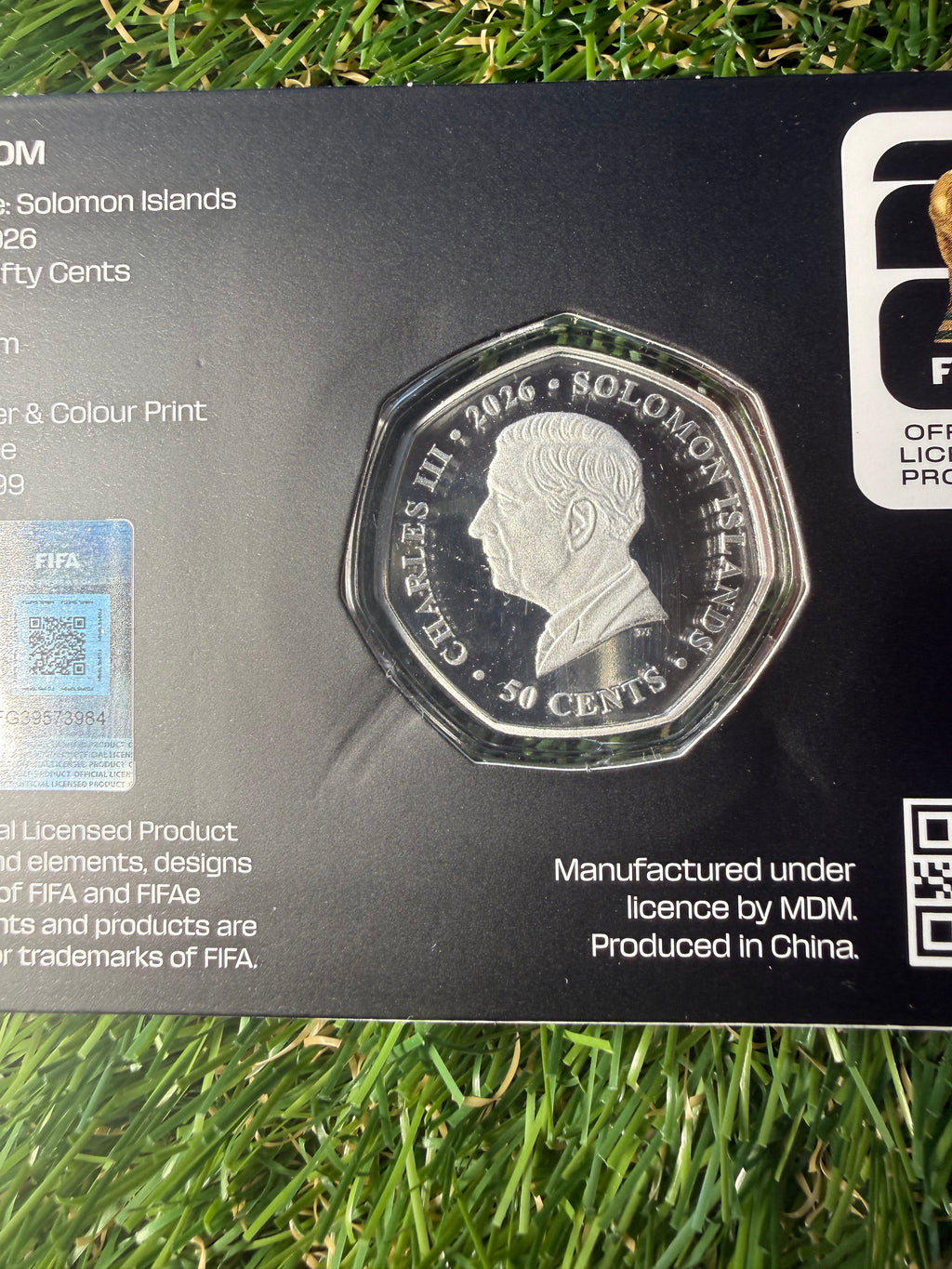 FIFA World Cup 2026 official 50 Cent Coin Limited Edition to 4999