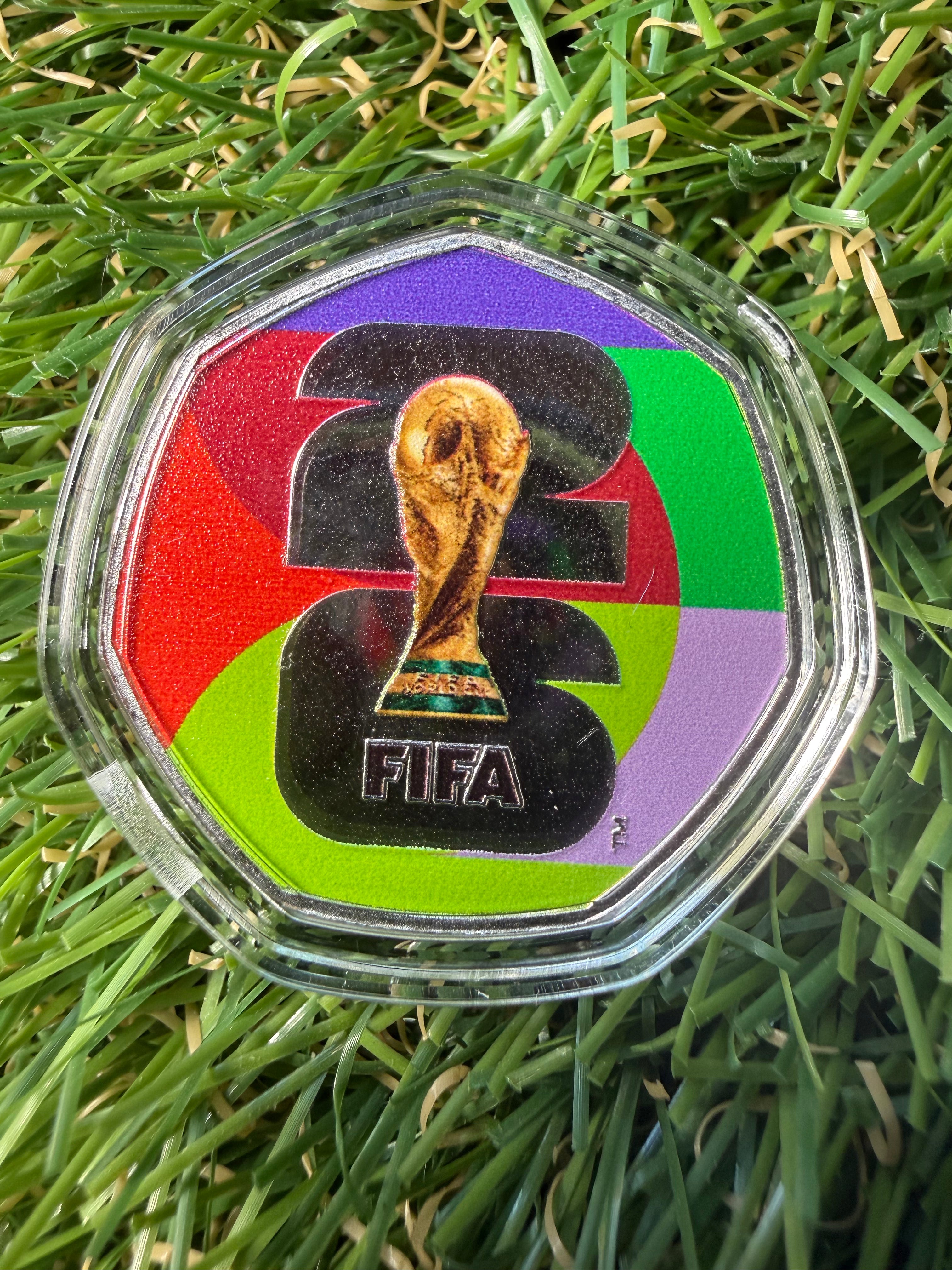 FIFA World Cup 2026 official 50 Cent Coin Limited Edition to 4999
