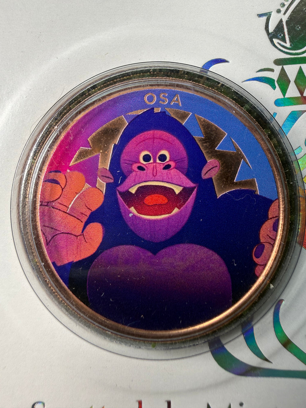 Scottsdale Mint ABC Zoo Crew 1 oz Copper Round in Certi-Lock Case