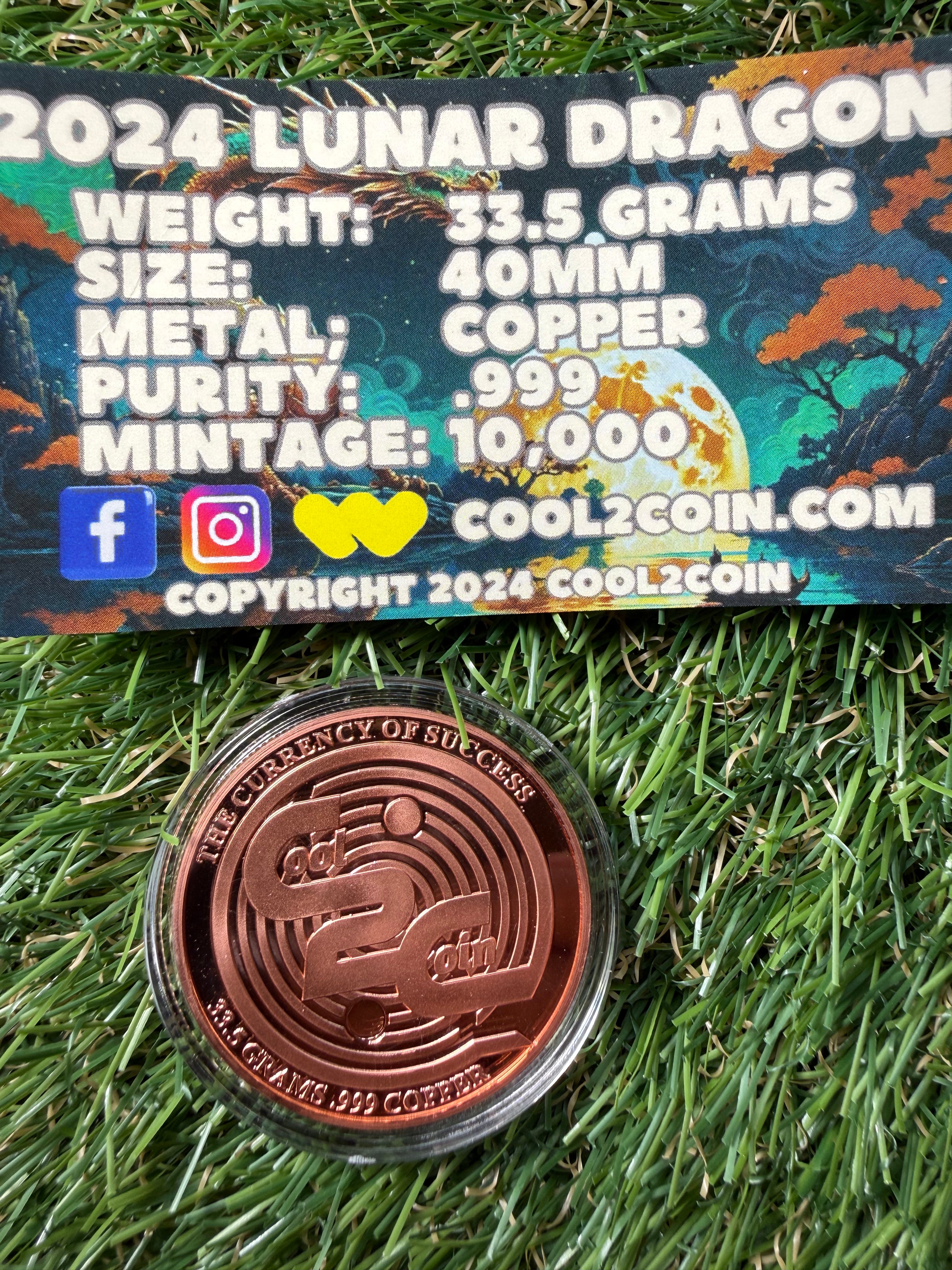 1 oz Copper rounds various designs and mints available