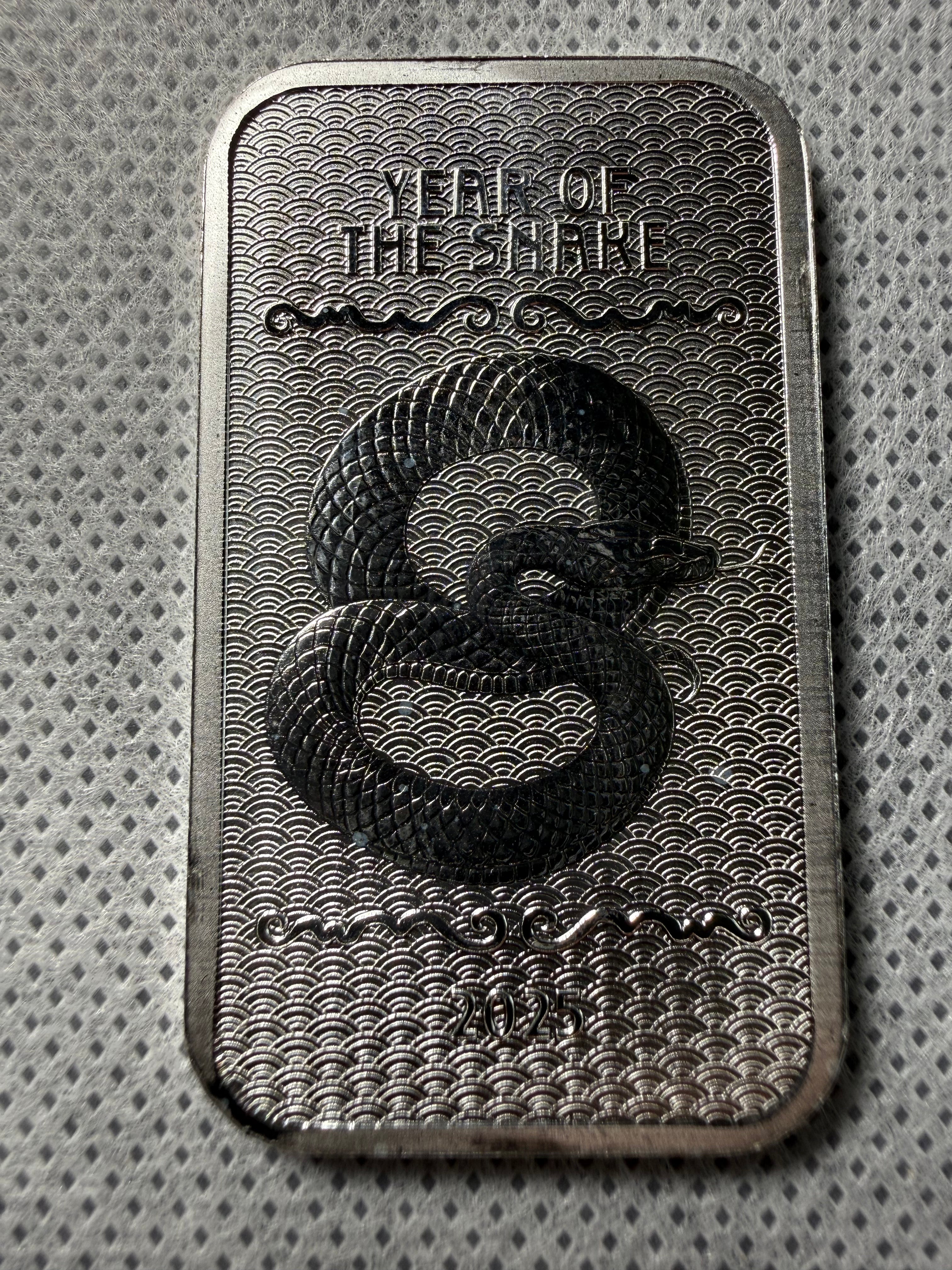 APMEX Year of the YOT Various year 1 oz Fine 999 Silver Bar