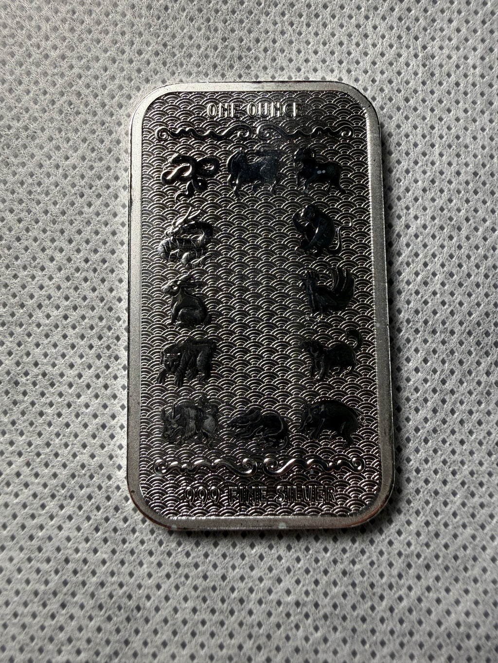 APMEX Year of the YOT Various year 1 oz Fine 999 Silver Bar