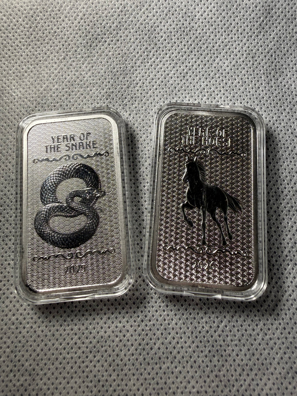 APMEX Year of the YOT Various year 1 oz Fine 999 Silver Bar