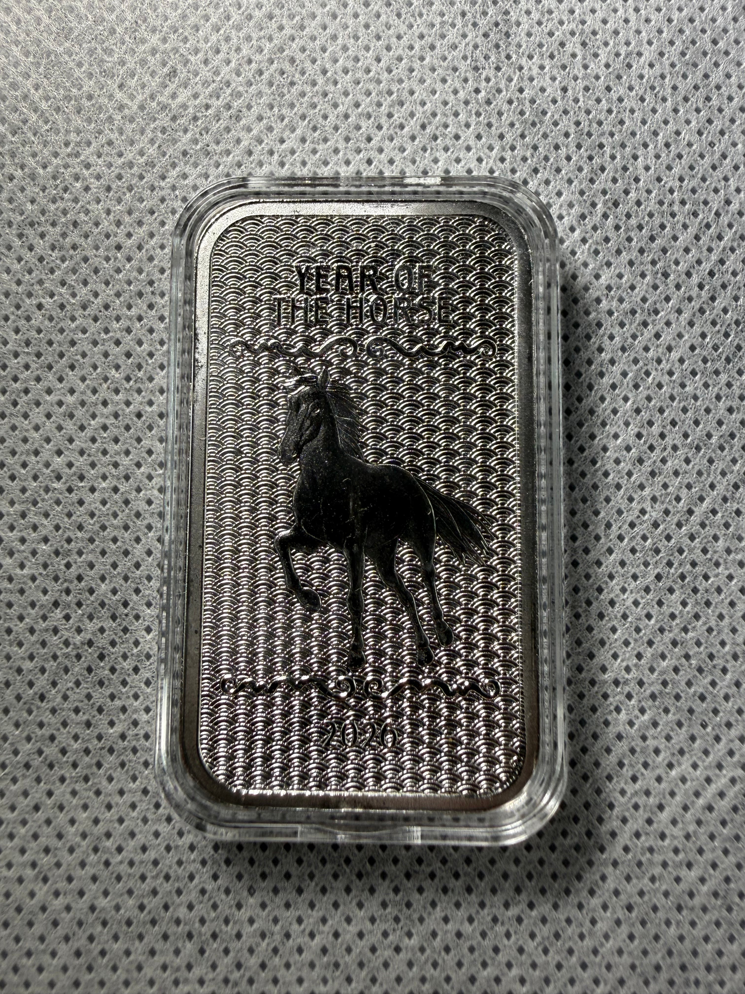 APMEX Year of the YOT Various year 1 oz Fine 999 Silver Bar