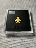 F15 Eagle 1/20 gram fine 999 Gold shaped Bar in case Limited Edition 20000