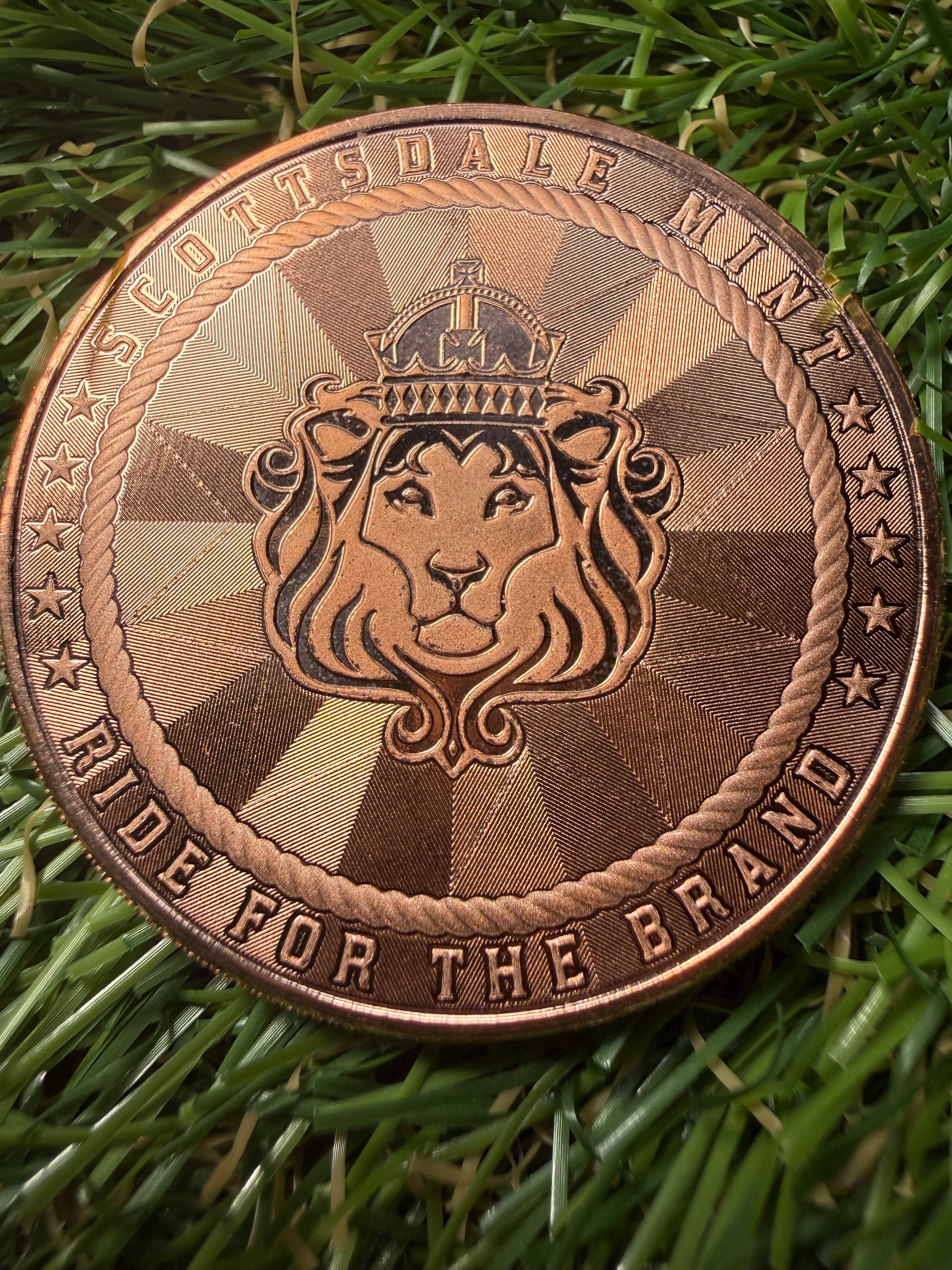 1 oz Copper rounds various designs and mints available