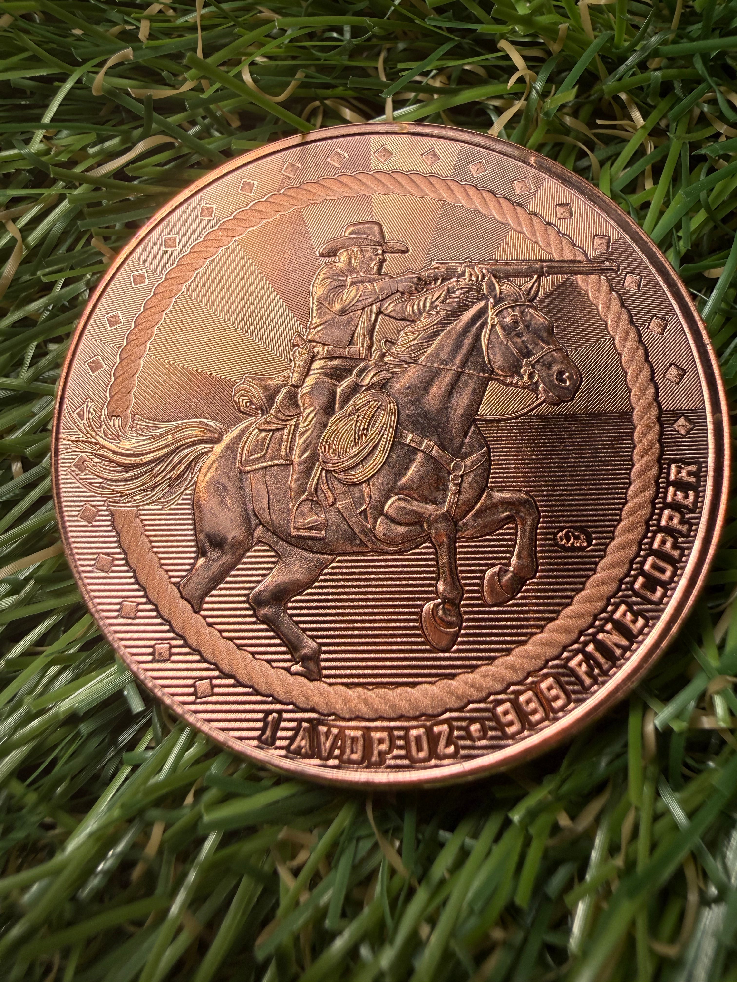 1 oz Copper rounds various designs and mints available