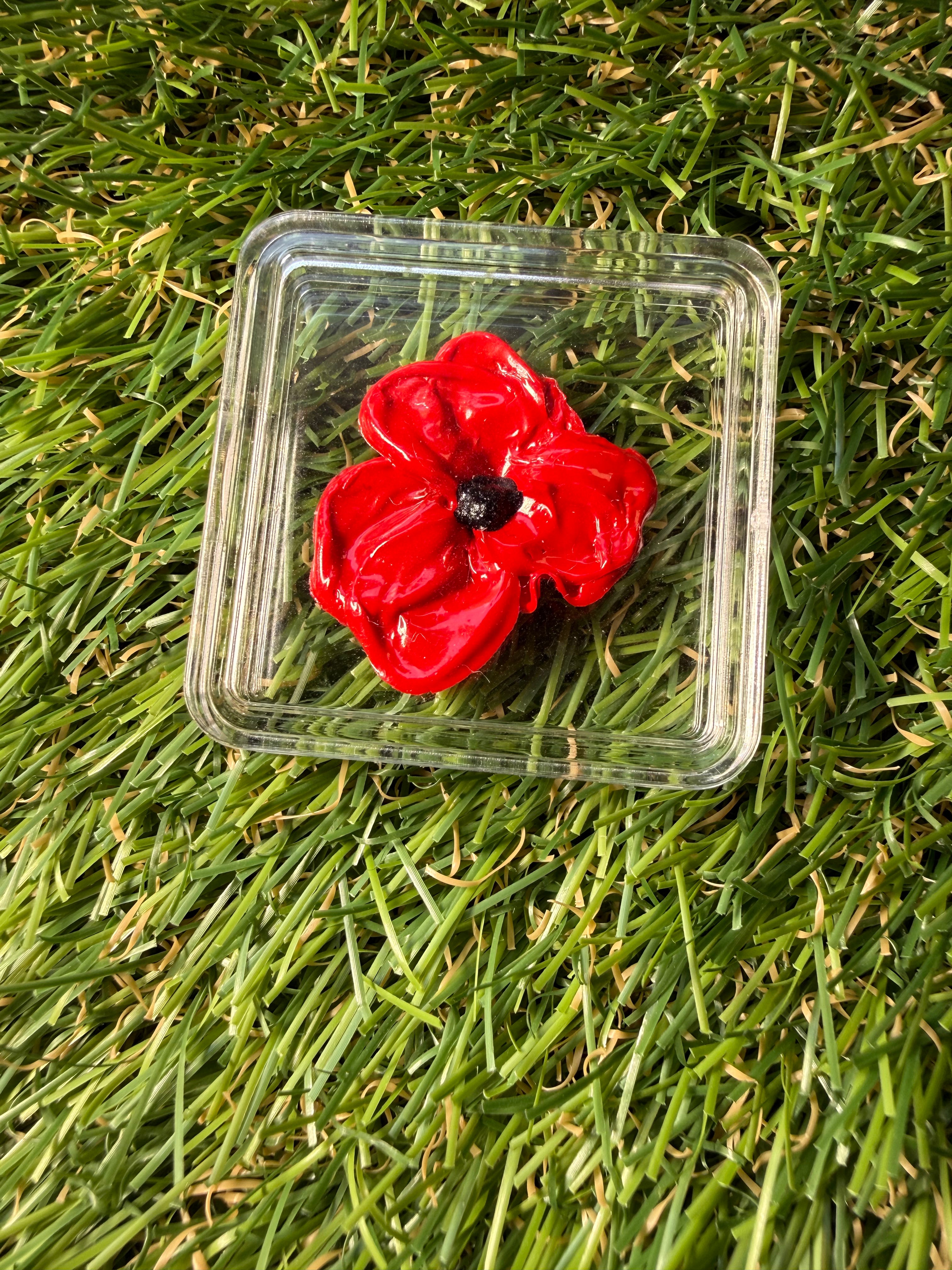 Resin Poppy in Capsule 25mm - Last 2 Available