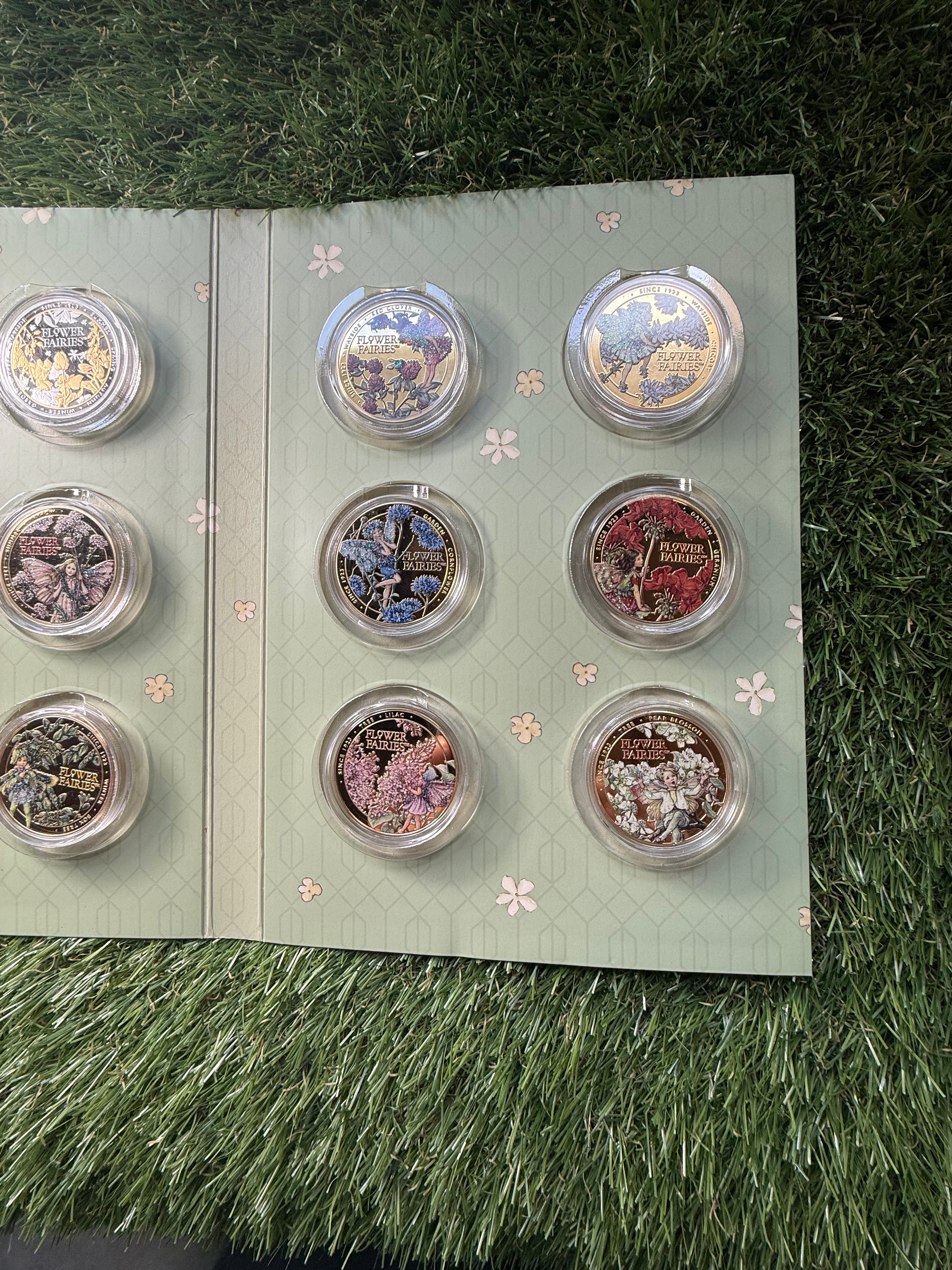 2025🌹Flower Fairies🧚Blossoms and Branches COMPLETE Coin Collection Limited Edition