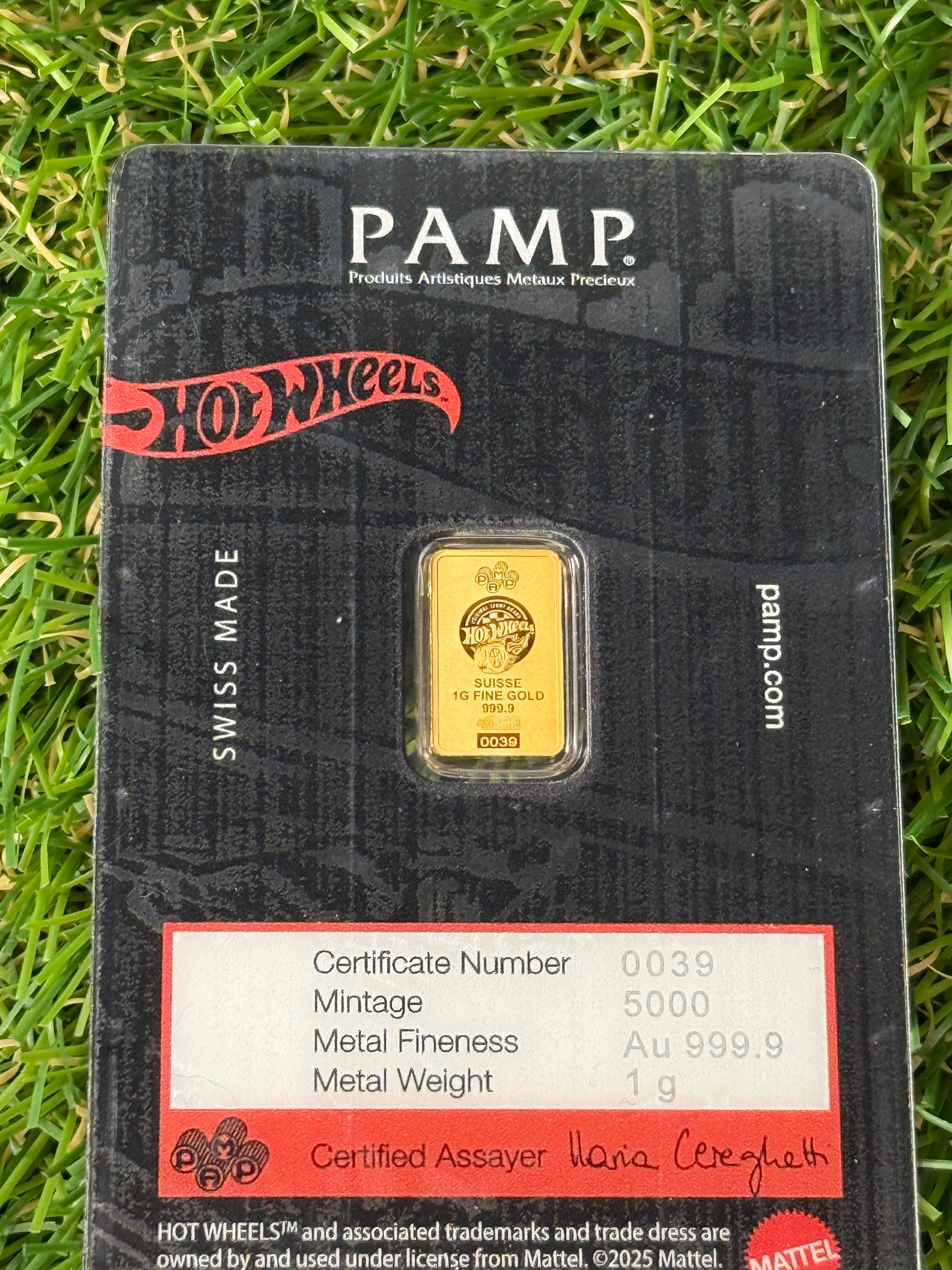 Various 1 Gram Fine 999.9 Gold in Assay - selection below