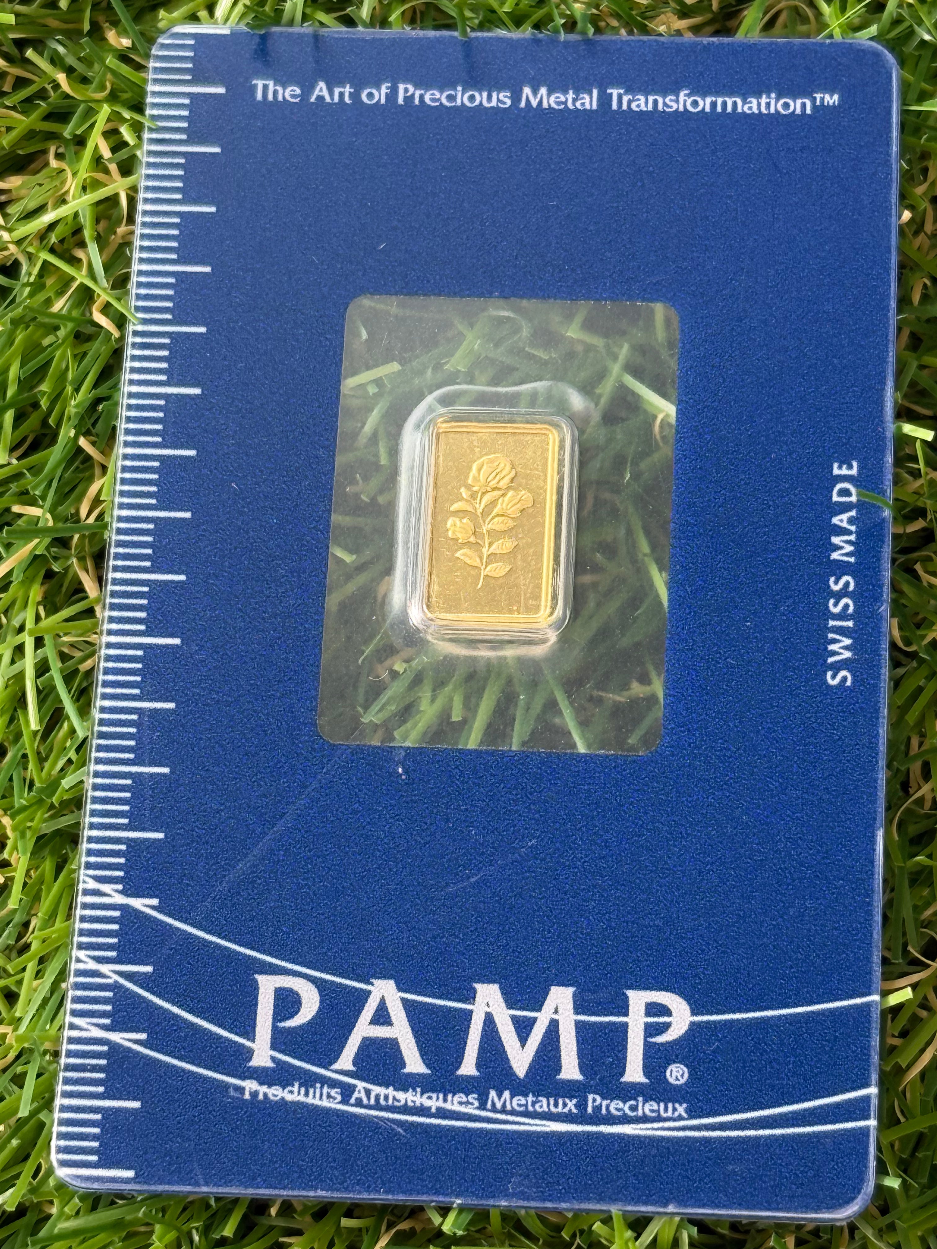 Various 1 Gram Fine 999.9 Gold in Assay - selection below