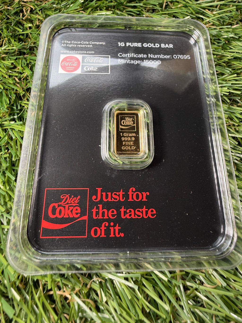 Various 1 Gram Fine 999.9 Gold in Assay - selection below