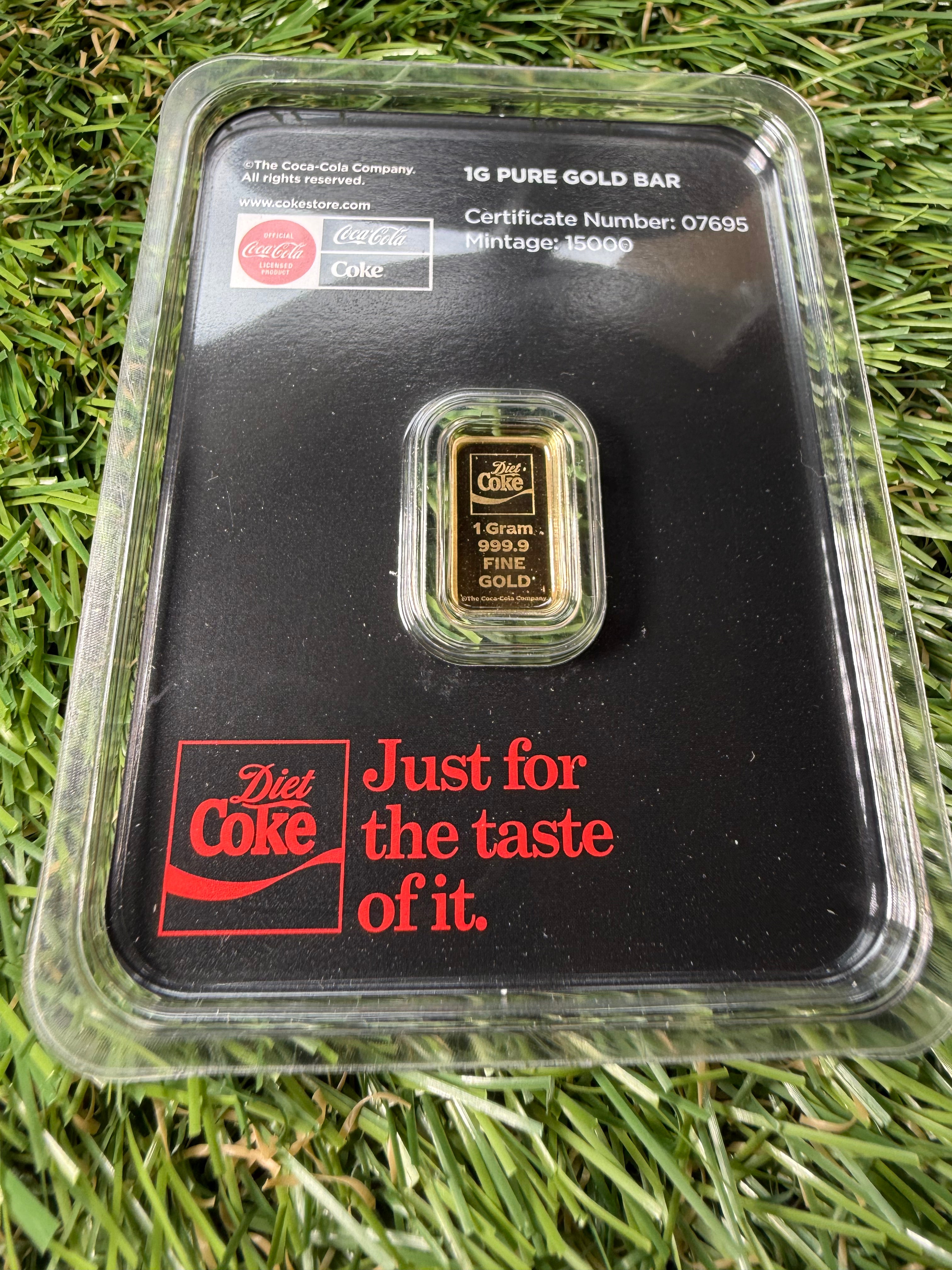 Various 1 Gram Fine 999.9 Gold in Assay - selection below
