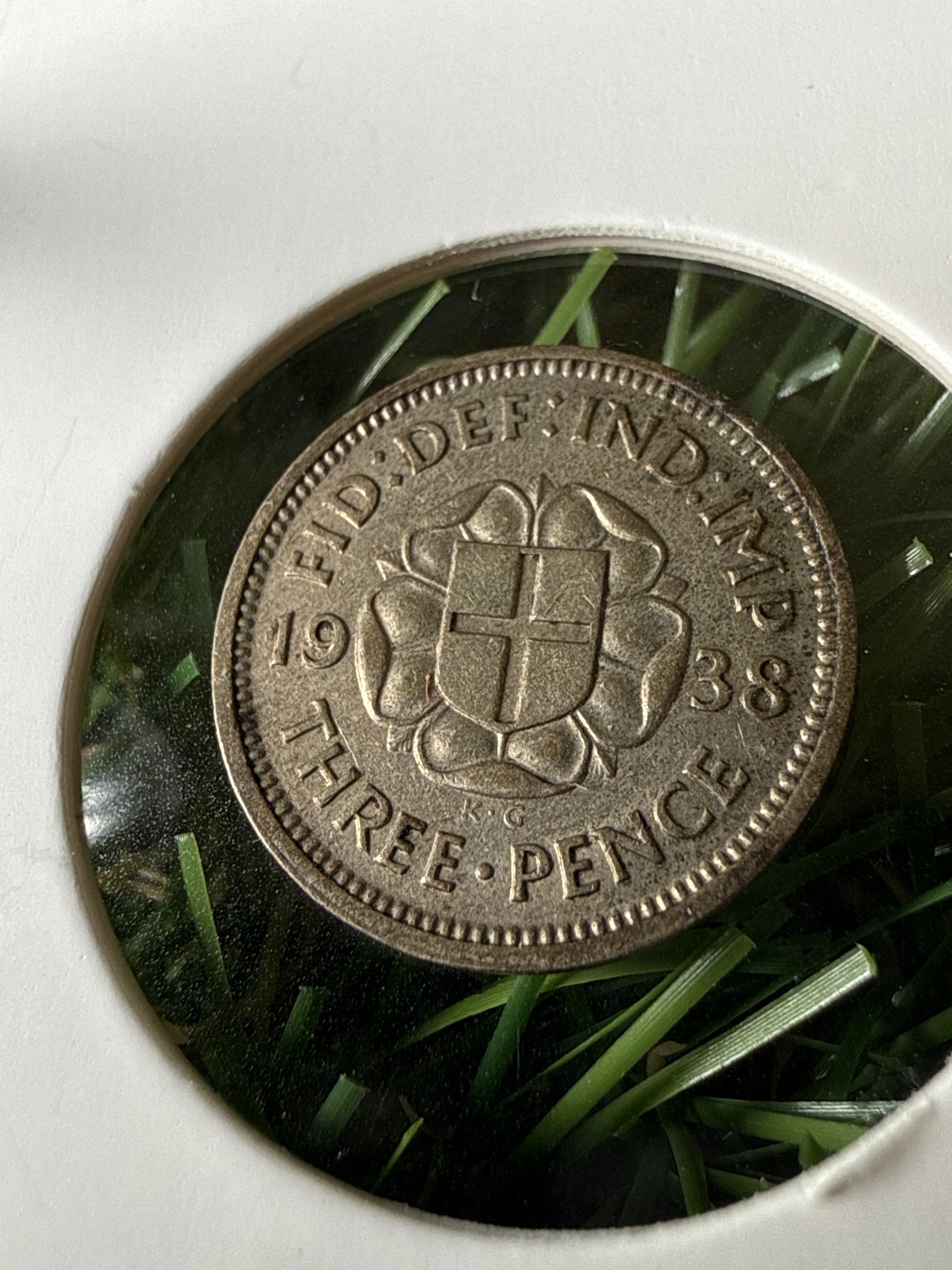Six Pence Coins Various Years either 92.5% or 50% Silver content Year Dependant.