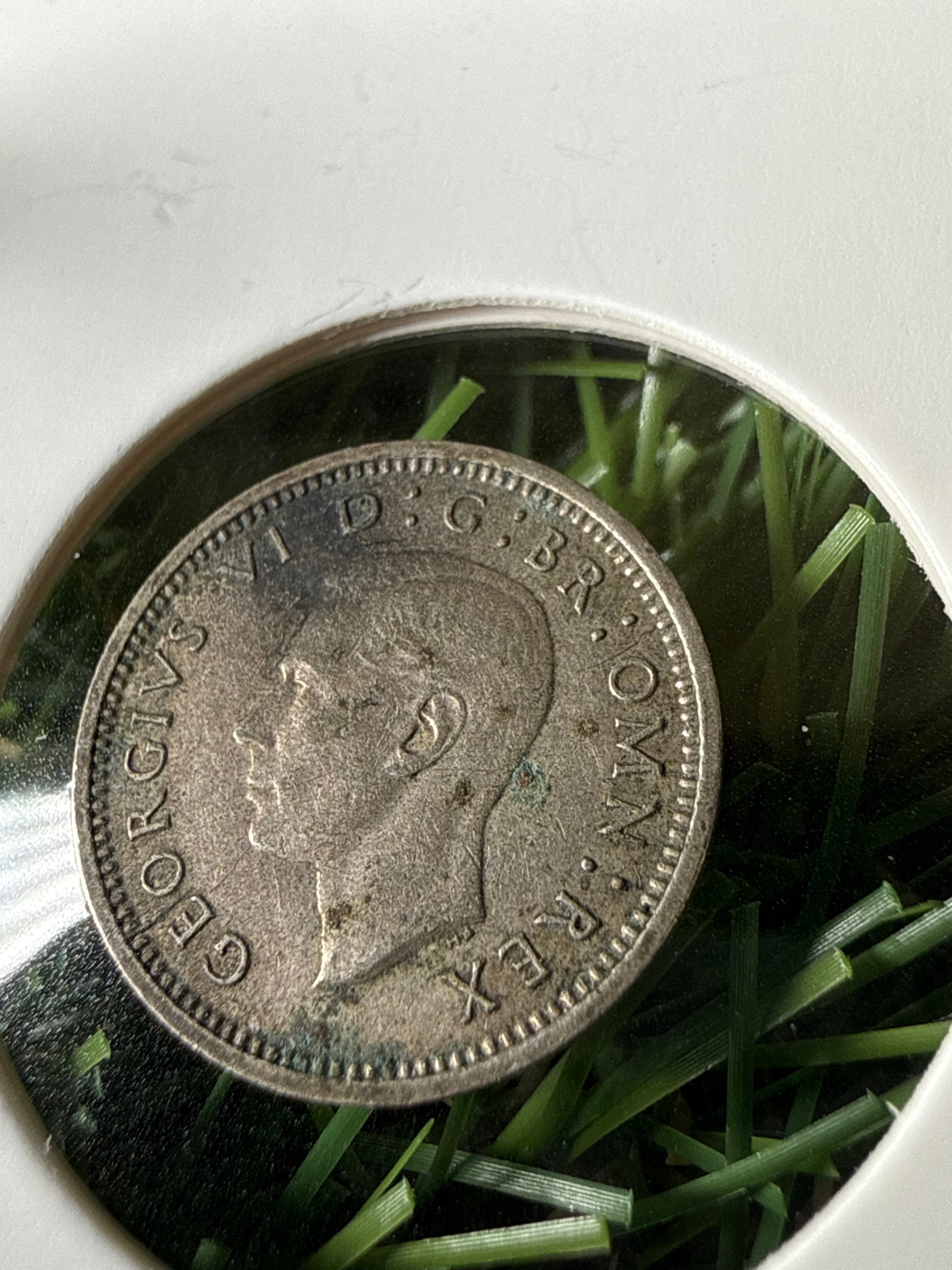 Six Pence Coins Various Years either 92.5% or 50% Silver content Year Dependant.