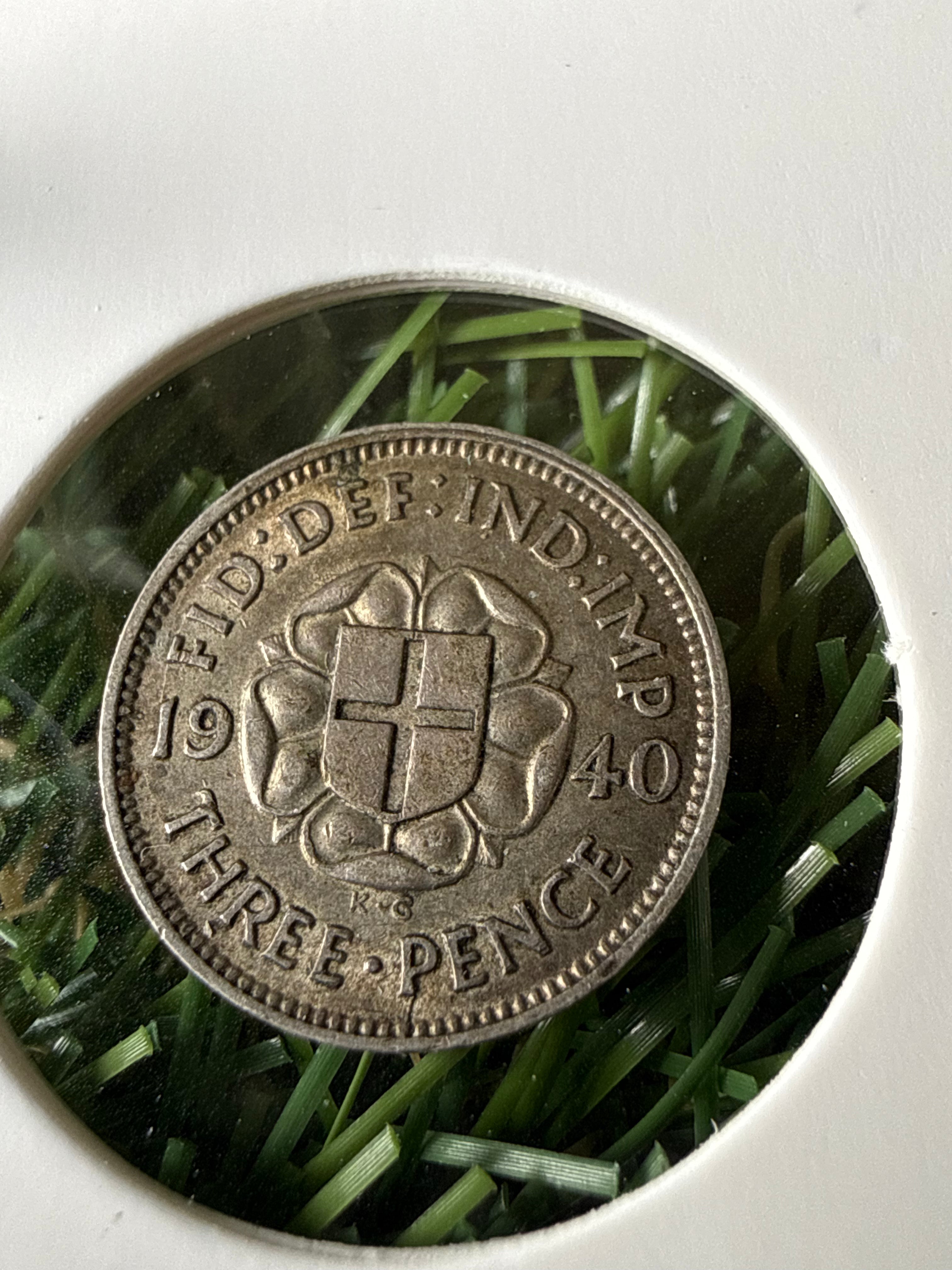 Six Pence Coins Various Years either 92.5% or 50% Silver content Year Dependant.
