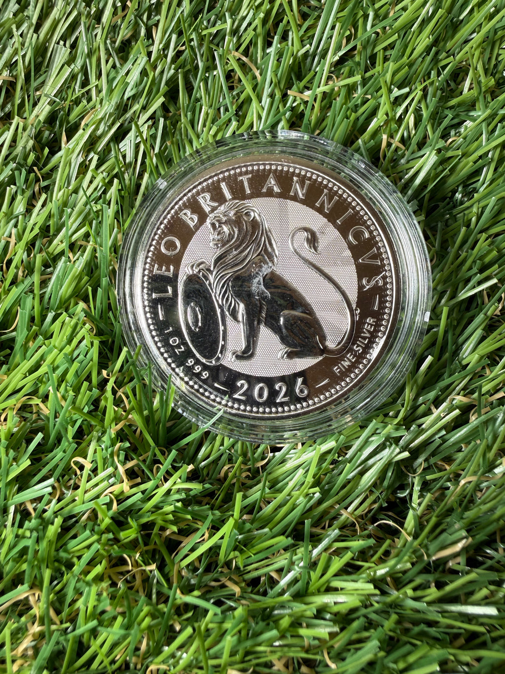 2026 1 oz Fine 999 Silver British Lion Coin Royal Mint Limited to 50000 mintage