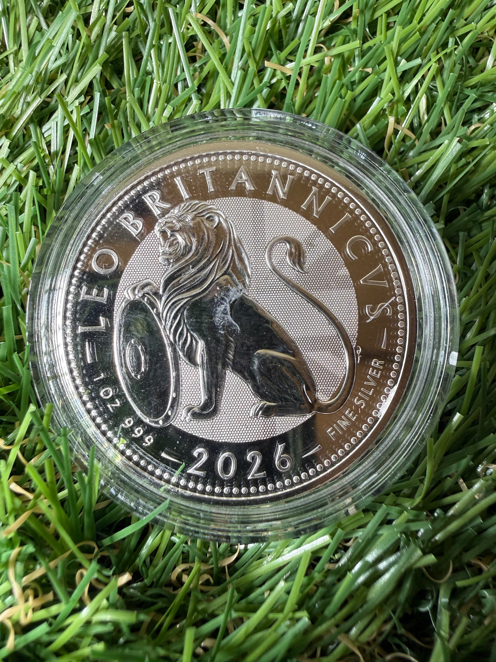 2026 1 oz Fine 999 Silver British Lion Coin Royal Mint Limited to 50000 mintage