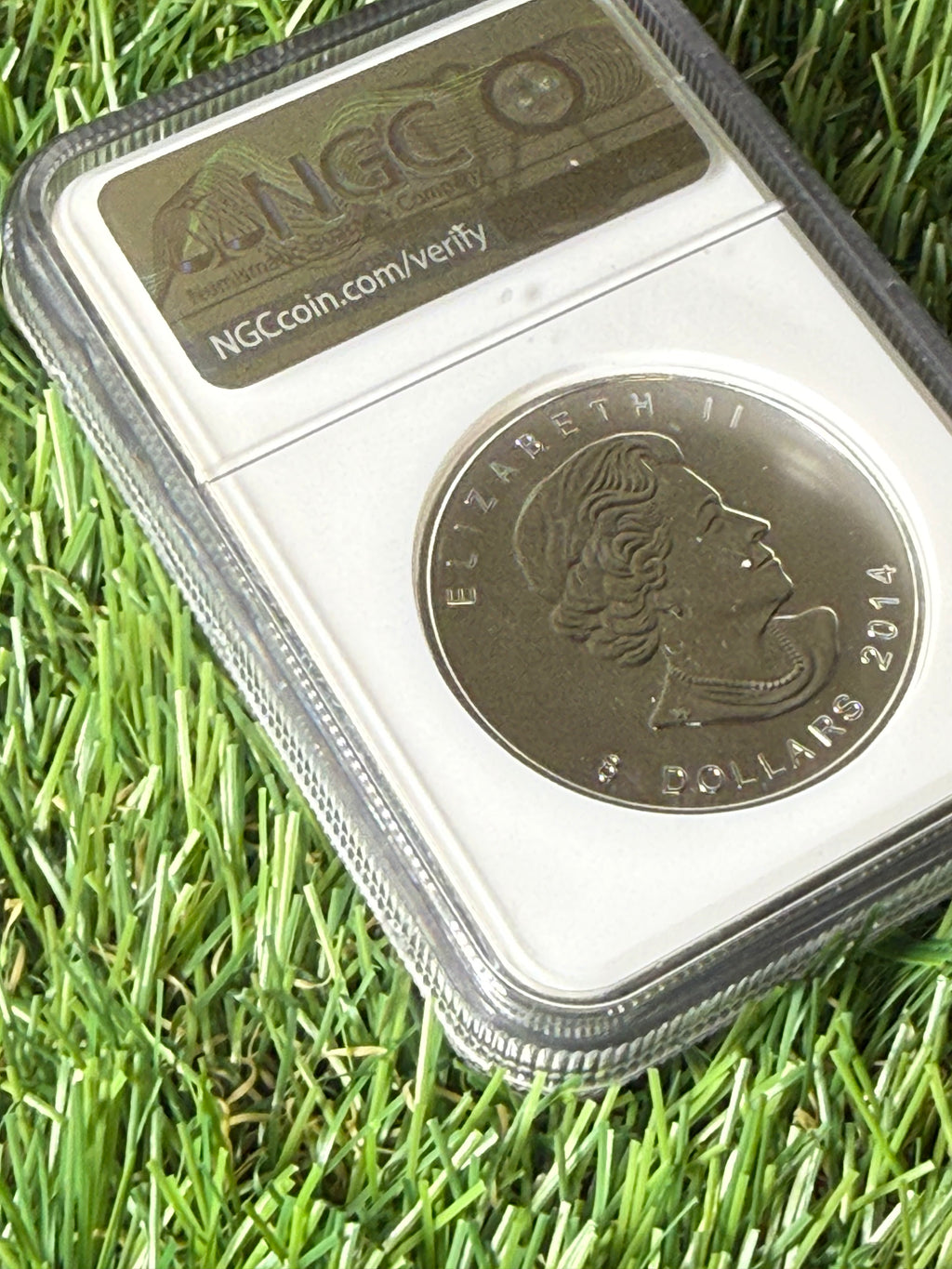 2014 Canada $8 Arctic Fox 1.5 oz Fine 999 Silver Coin NGC Graded MS69