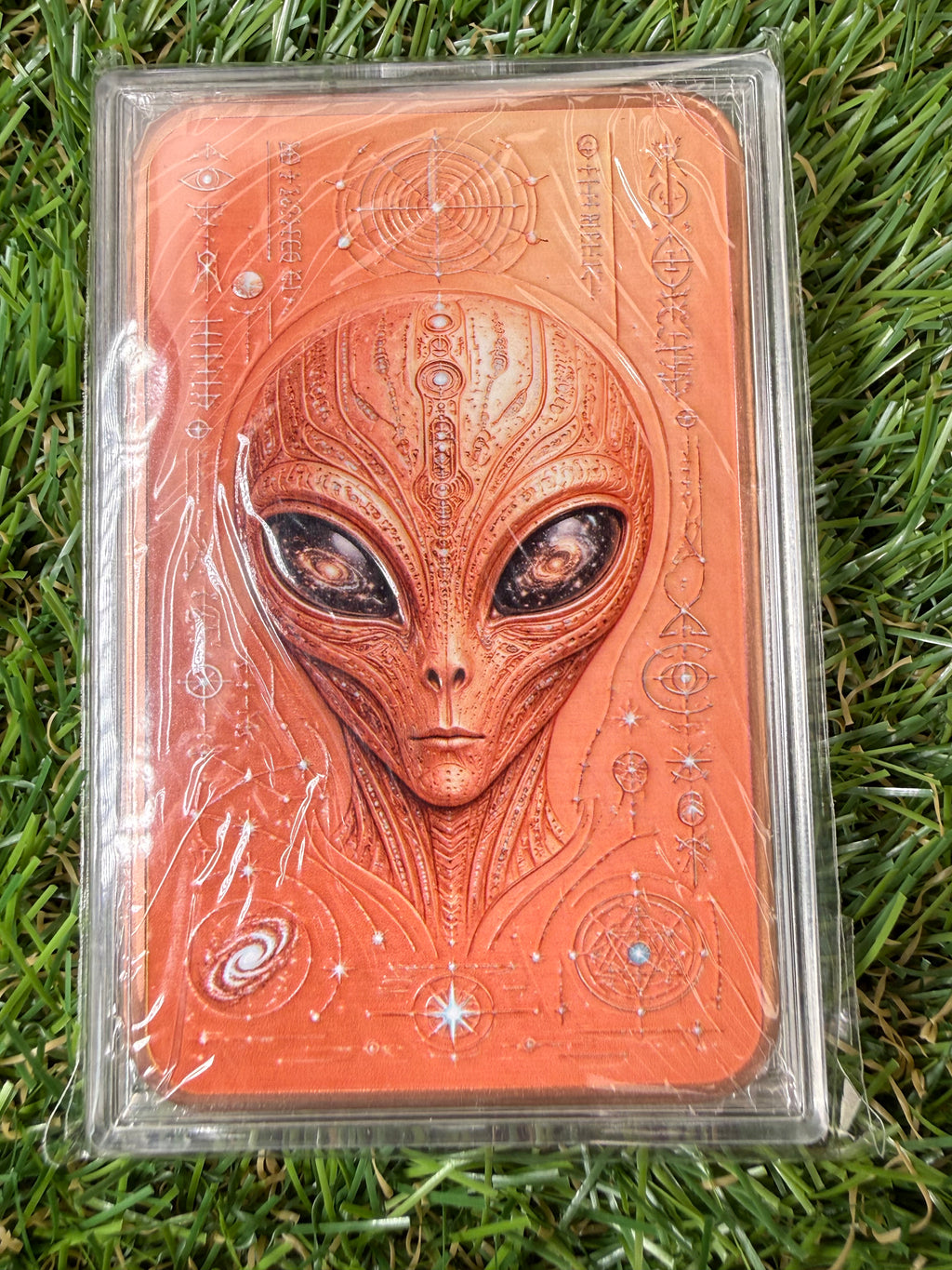 5oz 3D Alien PURE Copper Bullion Bar .999 In Capsule Free Postage