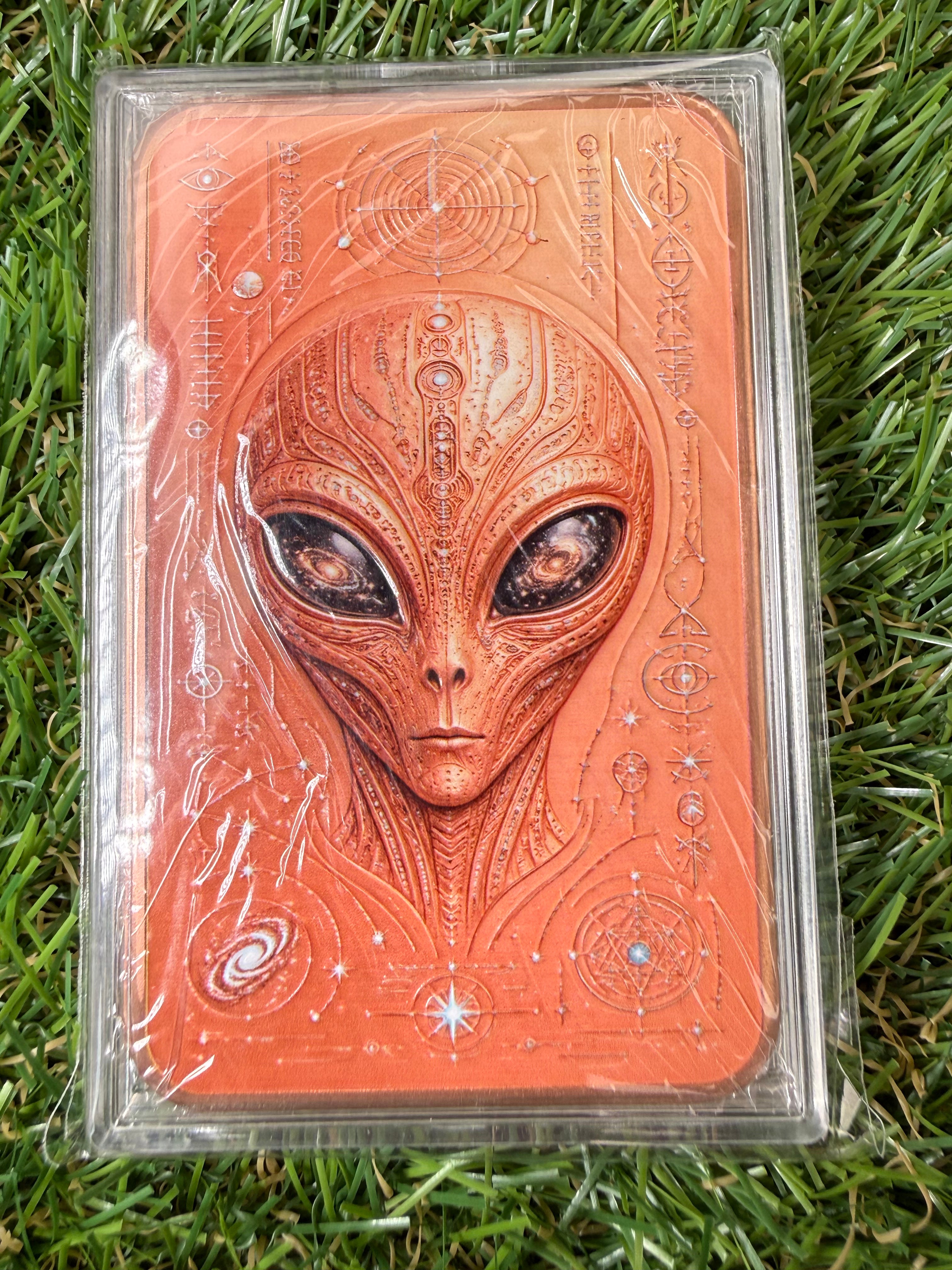 5oz 3D Alien PURE Copper Bullion Bar .999 In Capsule Free Postage