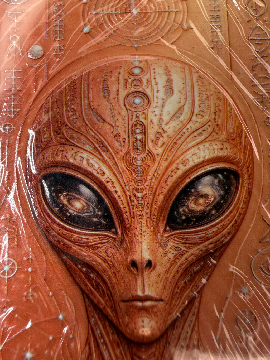 5oz 3D Alien PURE Copper Bullion Bar .999 In Capsule Free Postage