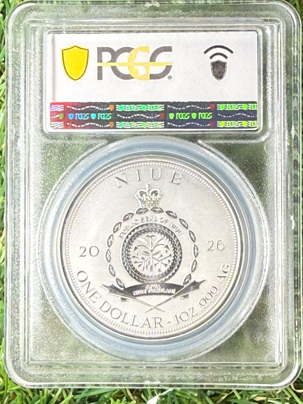 Niue Mermaid 2026 Earth Reflection 1 OZ .999 Fine Silver PCGS PR70