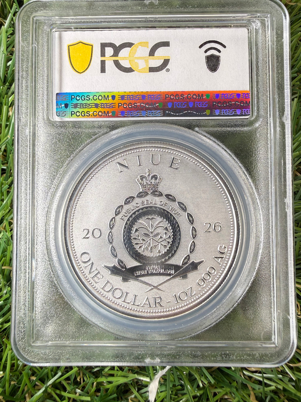 Niue Mermaid 2026 Earth Reflection 1 OZ .999 Fine Silver PCGS PR70