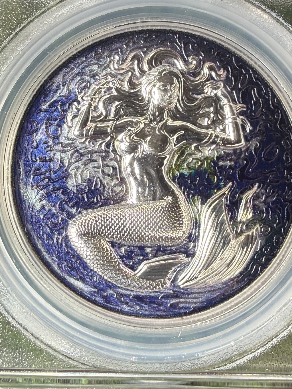 Niue Mermaid 2026 Earth Reflection 1 OZ .999 Fine Silver PCGS PR70
