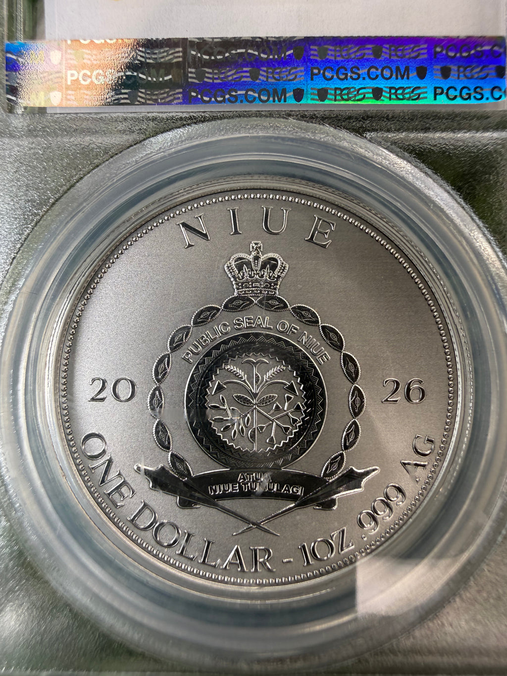 Niue Mermaid 2026 Black Sea 1 OZ .999 Fine Silver PCGS PR69