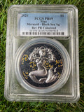 Niue Mermaid 2026 Black Sea 1 OZ .999 Fine Silver PCGS PR69