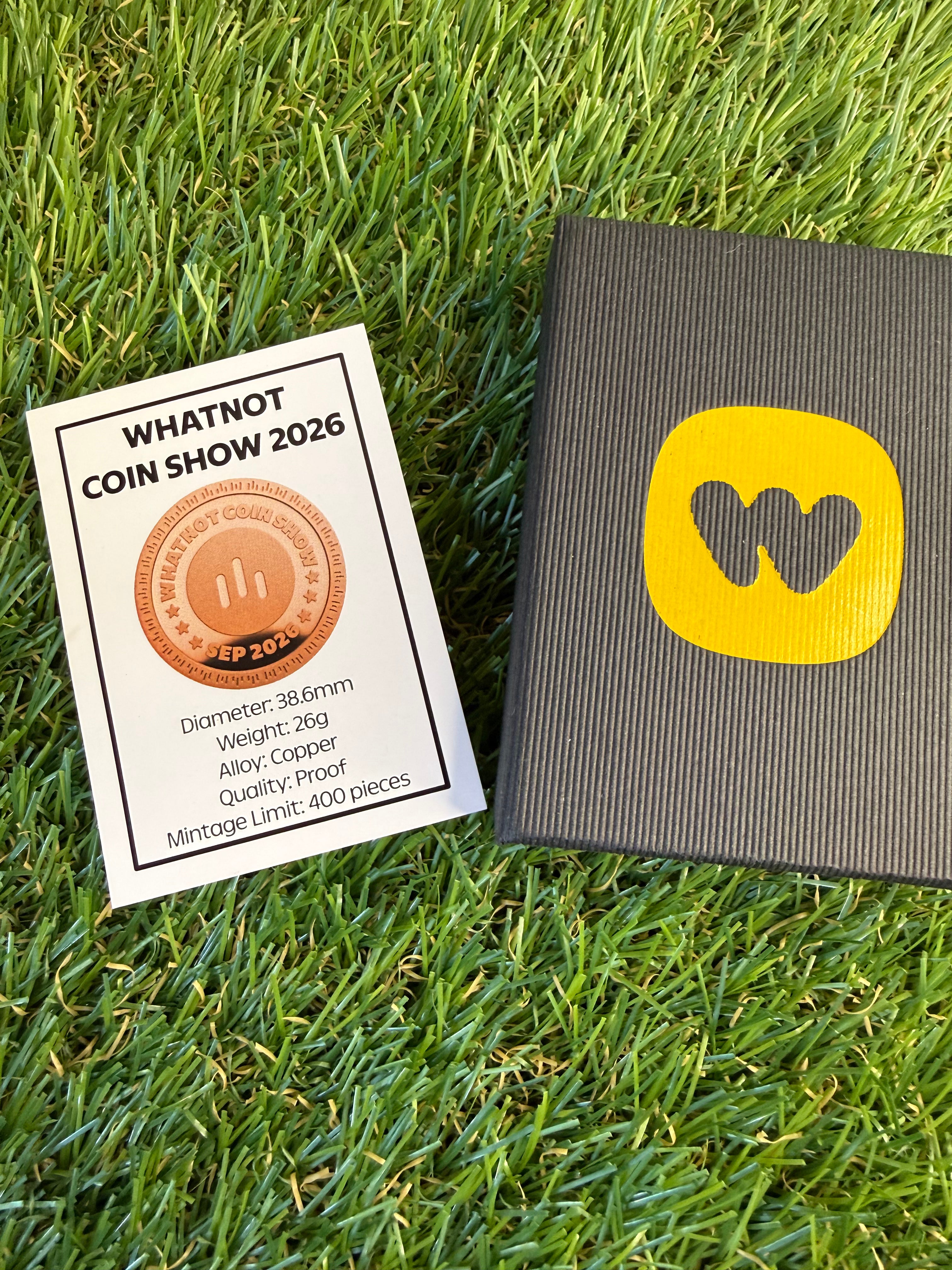 Whatnot Coin Show 1oz Copper Coin limited to 400